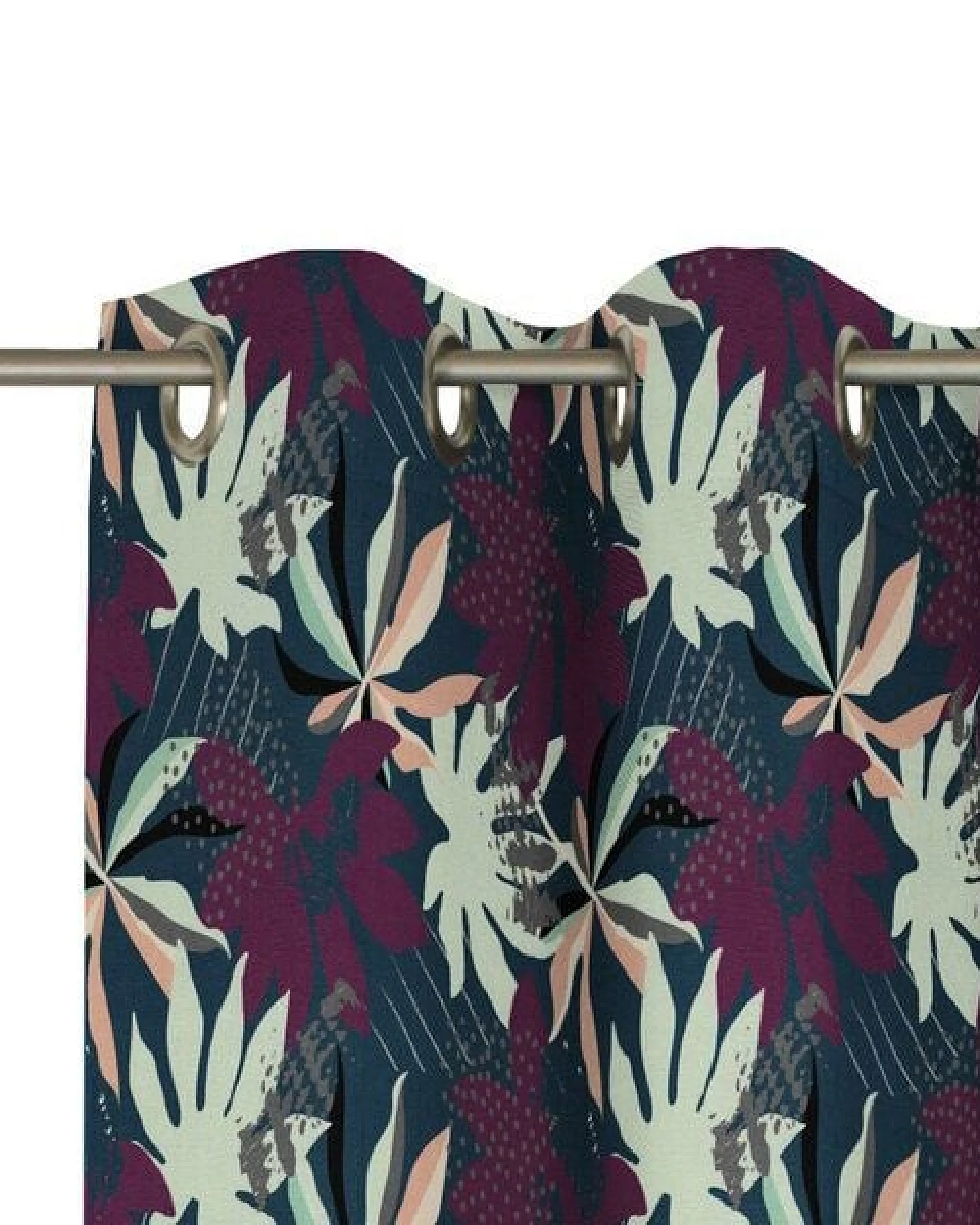 Nature by Adam Vorhang aus 100% Bio-Baumwolle - Made in Germany - Jungle – Ansicht 3