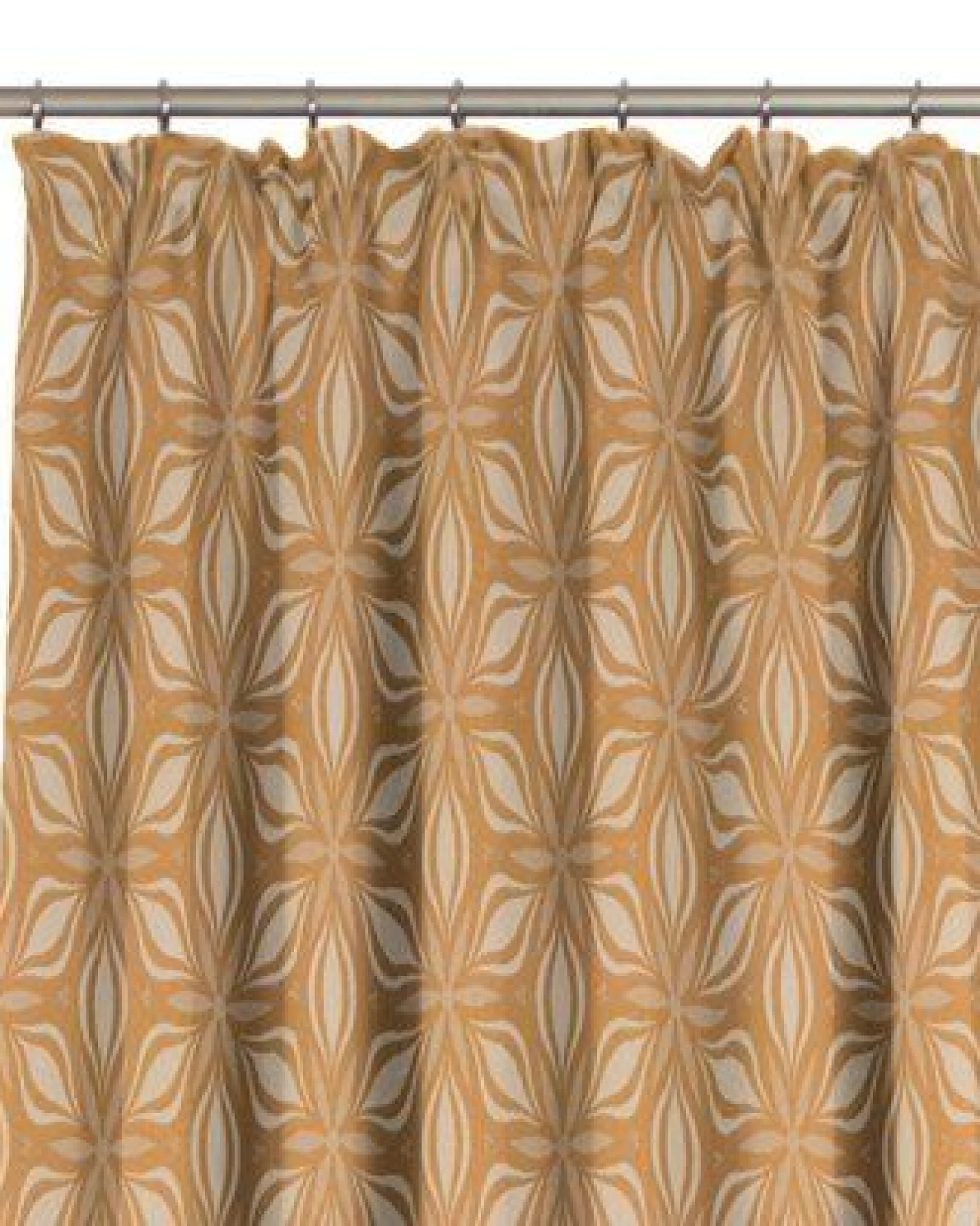 Nature by Adam Vorhang aus 100% Bio-Baumwolle - Made in Germany - Retro Floret – Ansicht 3