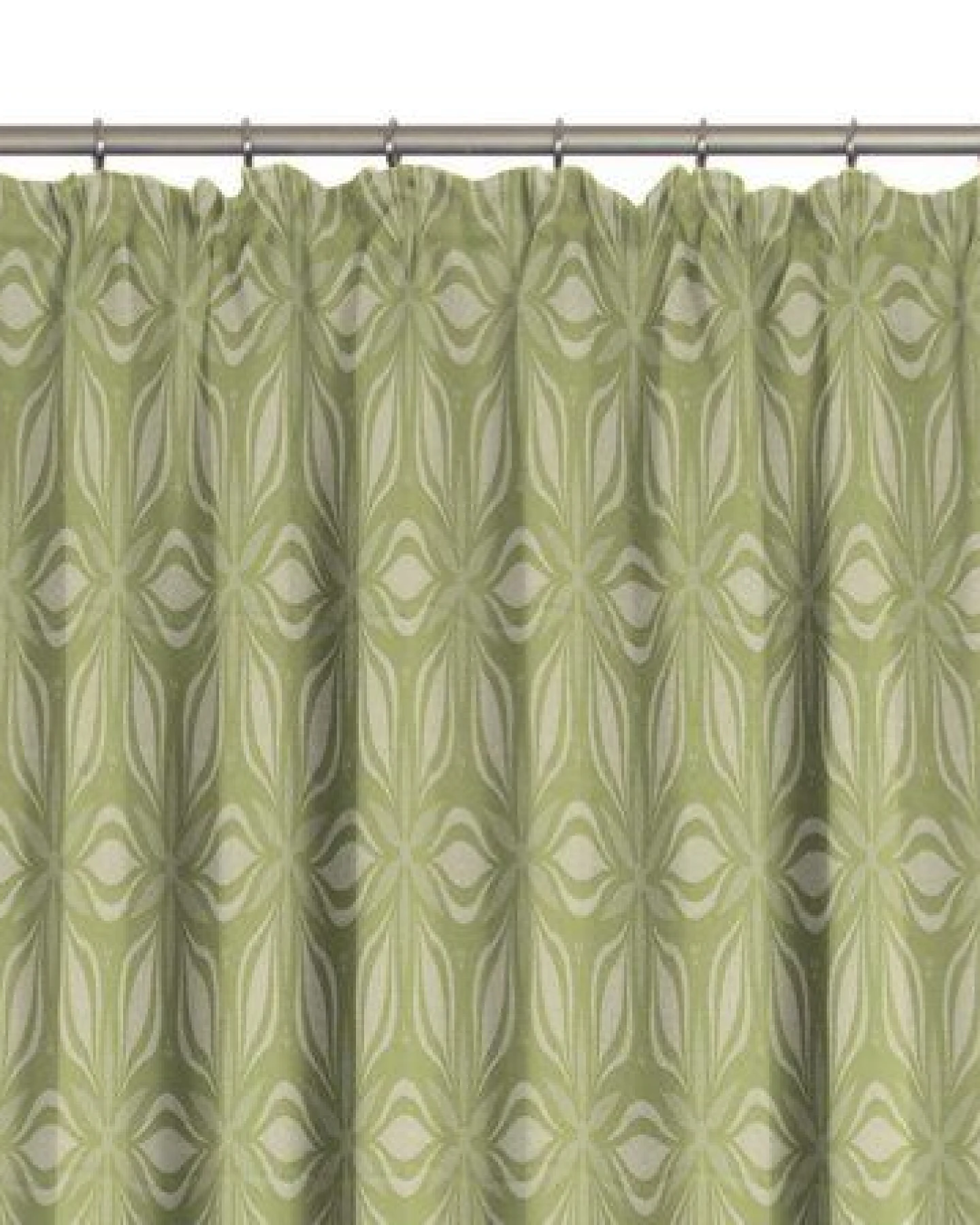 Nature by Adam Vorhang aus 100% Bio-Baumwolle - Made in Germany - Retro Floret – Ansicht 3