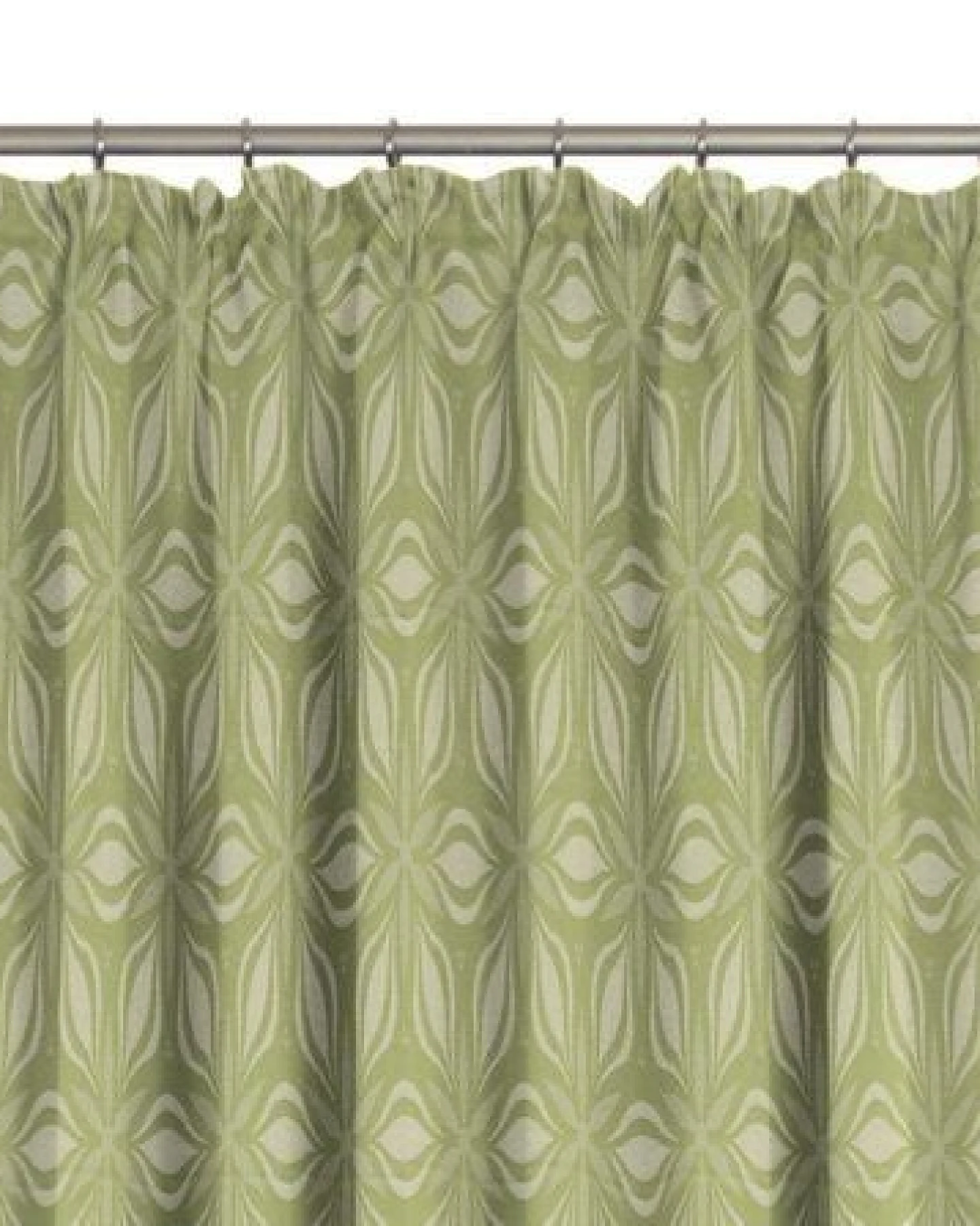 Nature by Adam Vorhang aus 100% Bio-Baumwolle - Made in Germany - Retro Floret – Ansicht 3