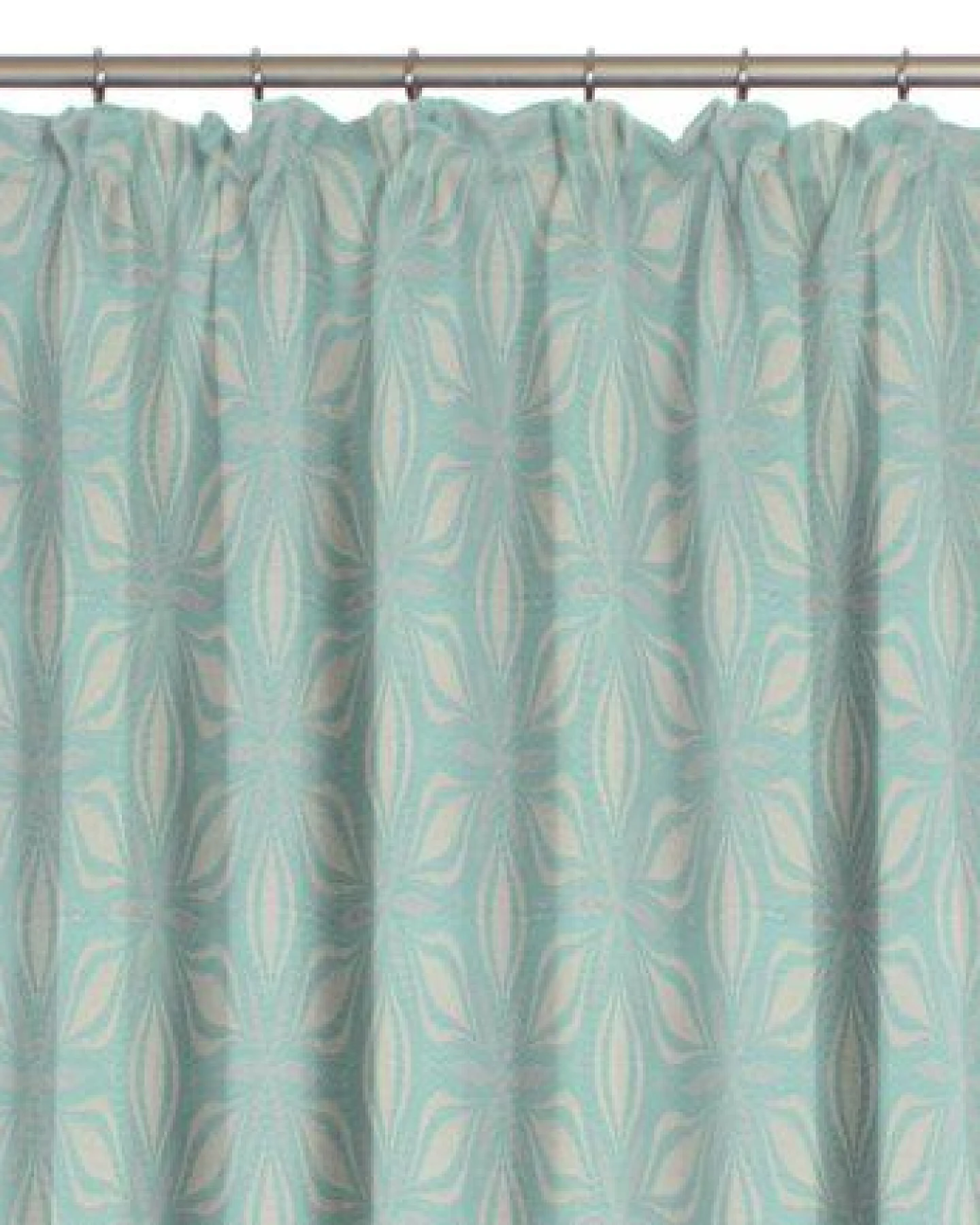 Nature by Adam Vorhang aus 100% Bio-Baumwolle - Made in Germany - Retro Floret – Ansicht 3