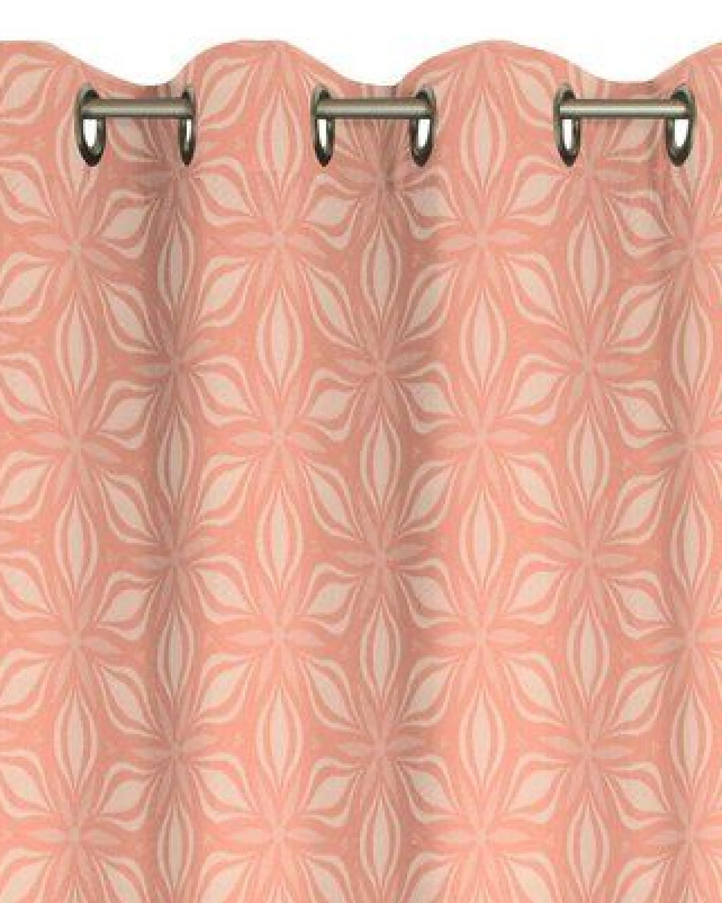 Nature by Adam Vorhang aus 100% Bio-Baumwolle - Made in Germany - Retro Floret – Ansicht 3