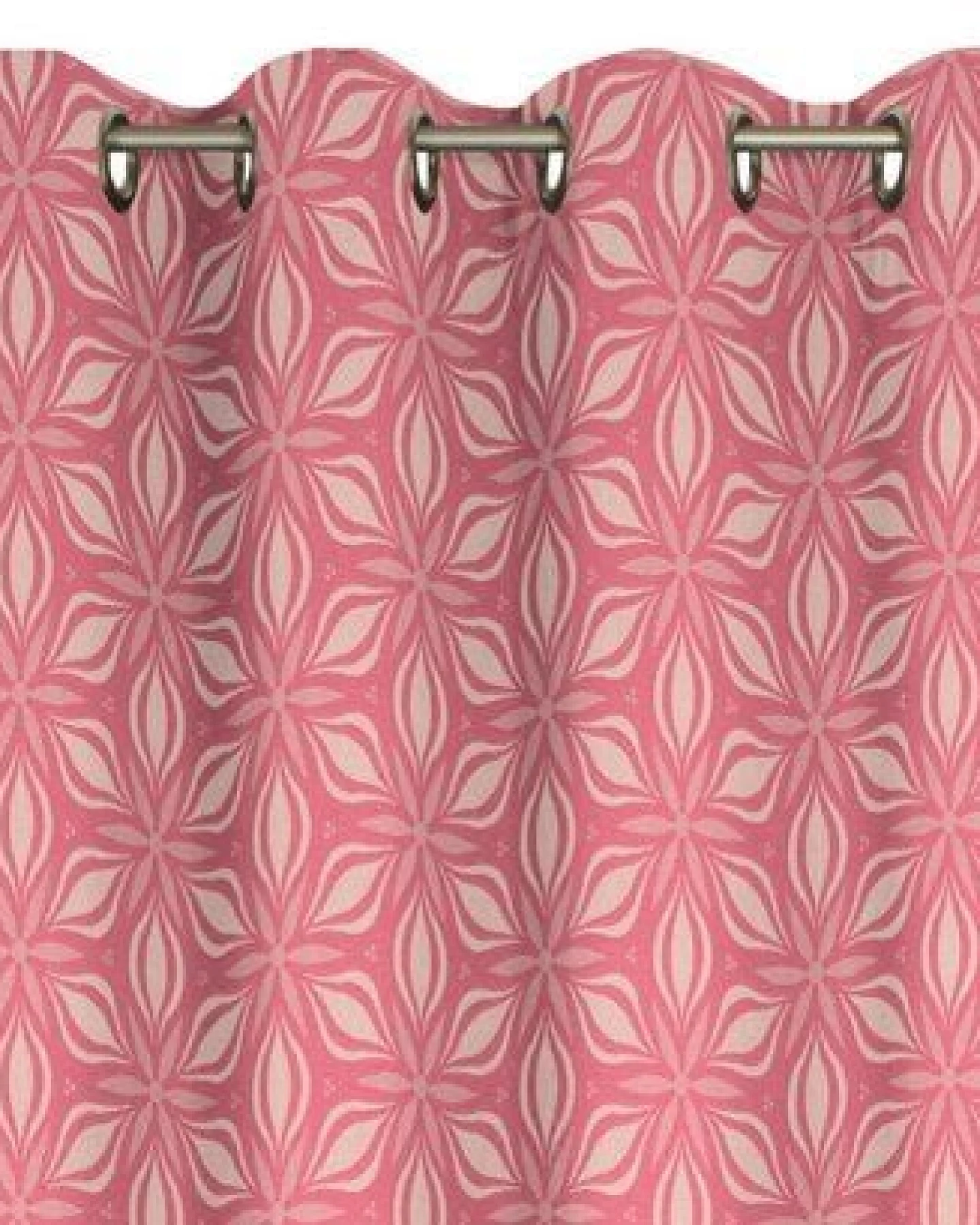 Nature by Adam Vorhang aus 100% Bio-Baumwolle - Made in Germany - Retro Floret – Ansicht 3