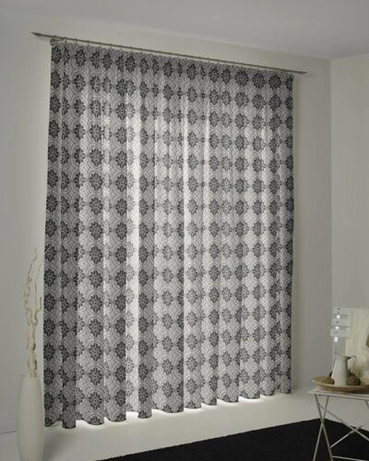 Nature by Adam Vorhang aus 100% Bio-Baumwolle - Made in Germany - Romantic Puligny – Ansicht 4