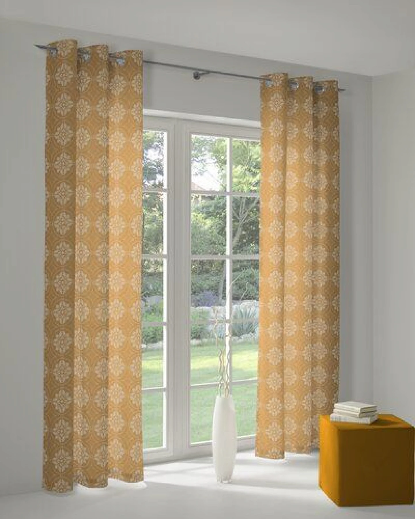 Nature by Adam Vorhang aus 100% Bio-Baumwolle - Made in Germany - Romantic Puligny – Ansicht 4