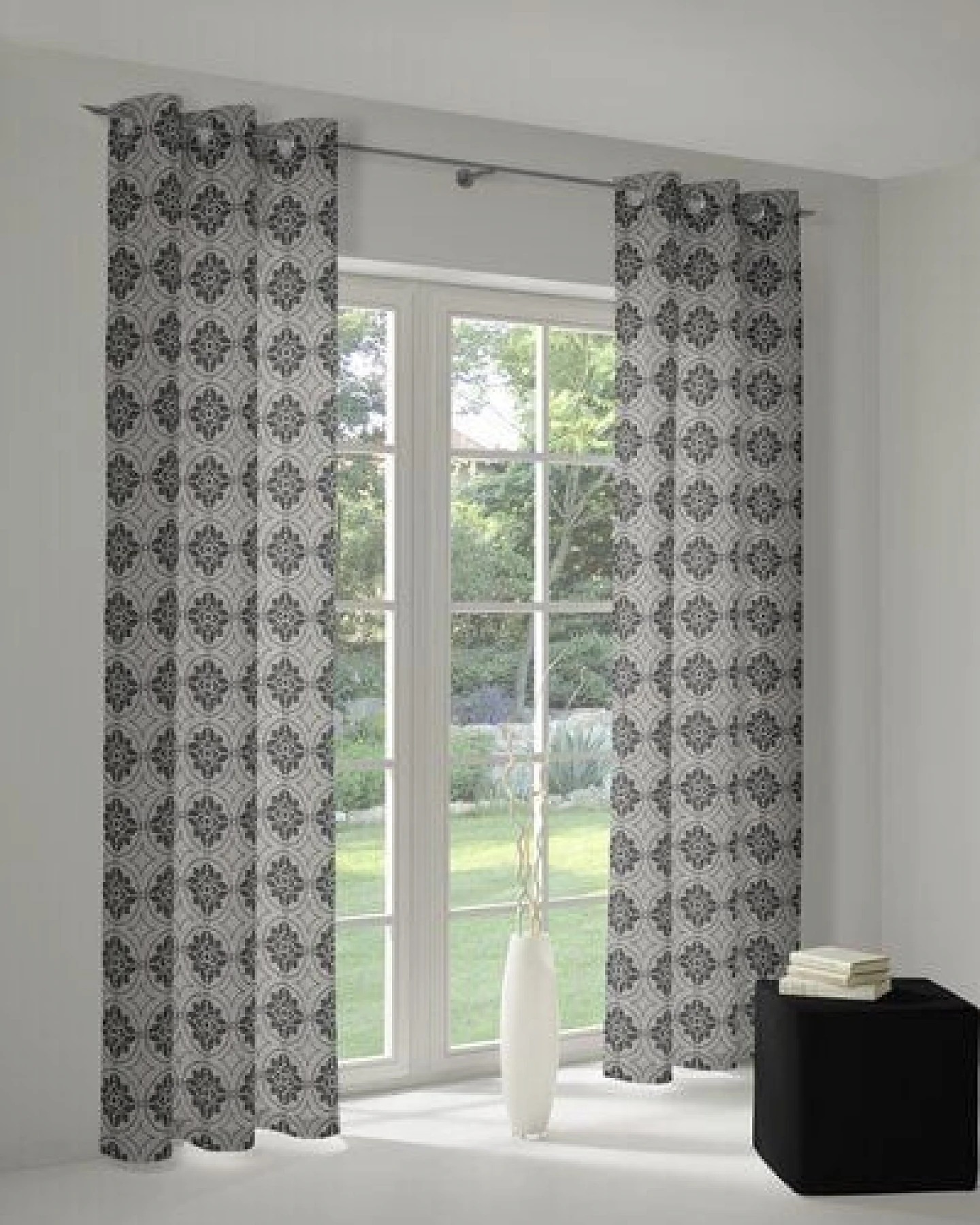 Nature by Adam Vorhang aus 100% Bio-Baumwolle - Made in Germany - Romantic Puligny – Ansicht 4