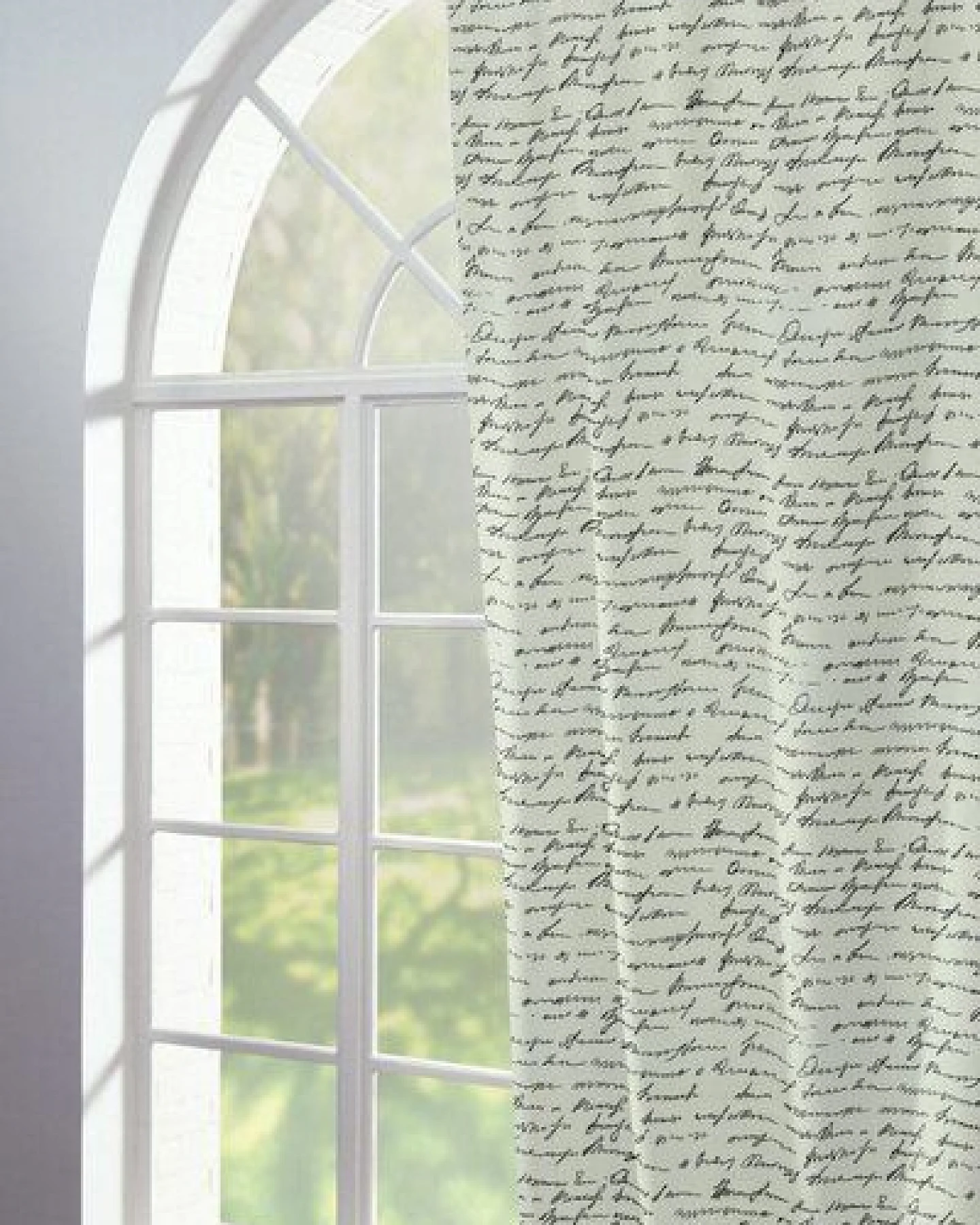 Nature by Adam Vorhang aus Leinen & Bio-Baumwolle - Made in Germany - Scribble – Ansicht 2