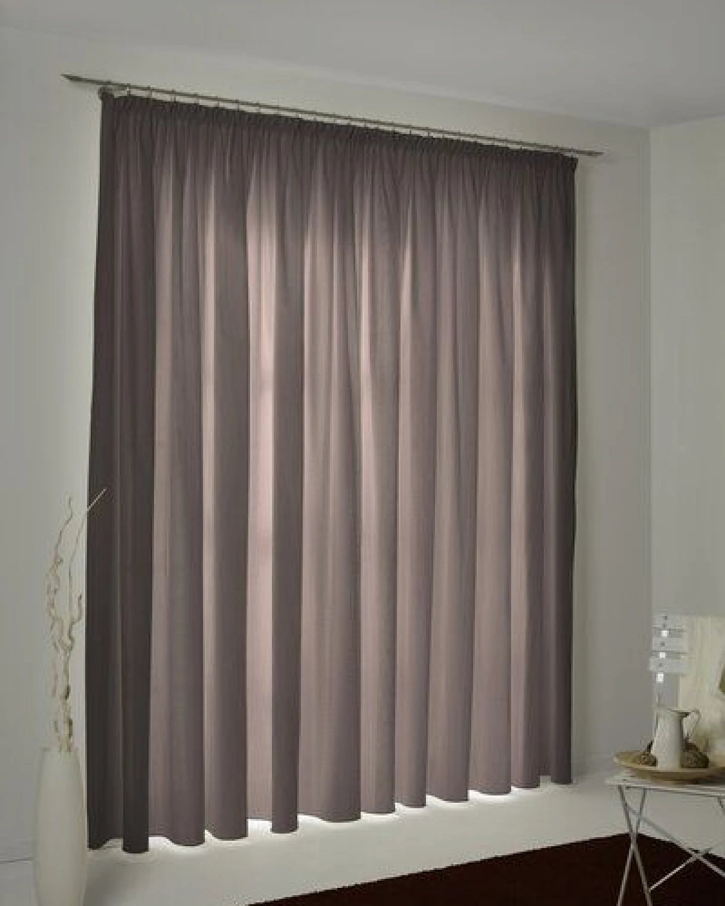 Nature by Adam Vorhang aus 100% Bio-Baumwolle - Made in Germany - Uni Collection – Ansicht 4