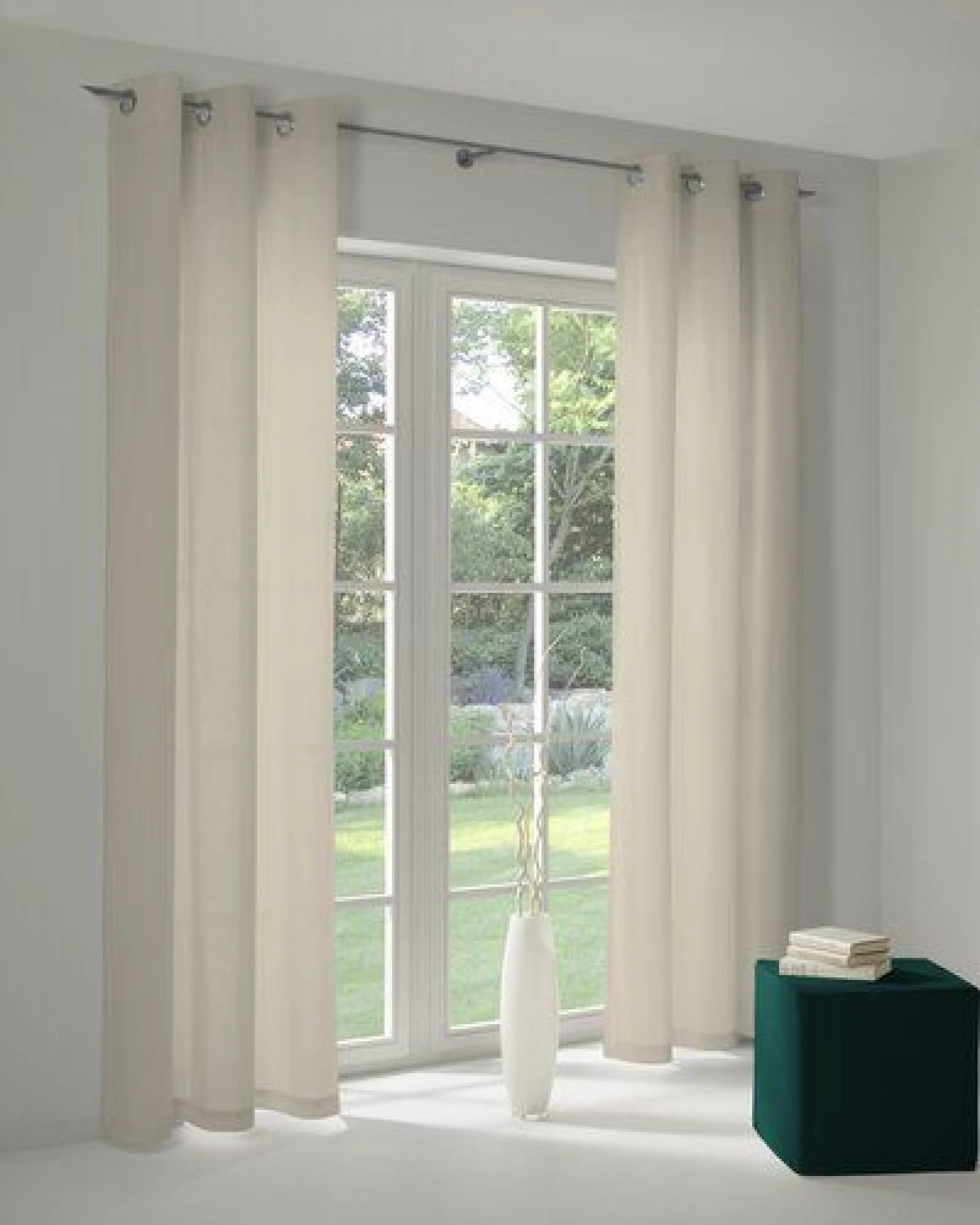 Nature by Adam Vorhang aus 100% Bio-Baumwolle - Made in Germany - Uni Collection – Ansicht 4