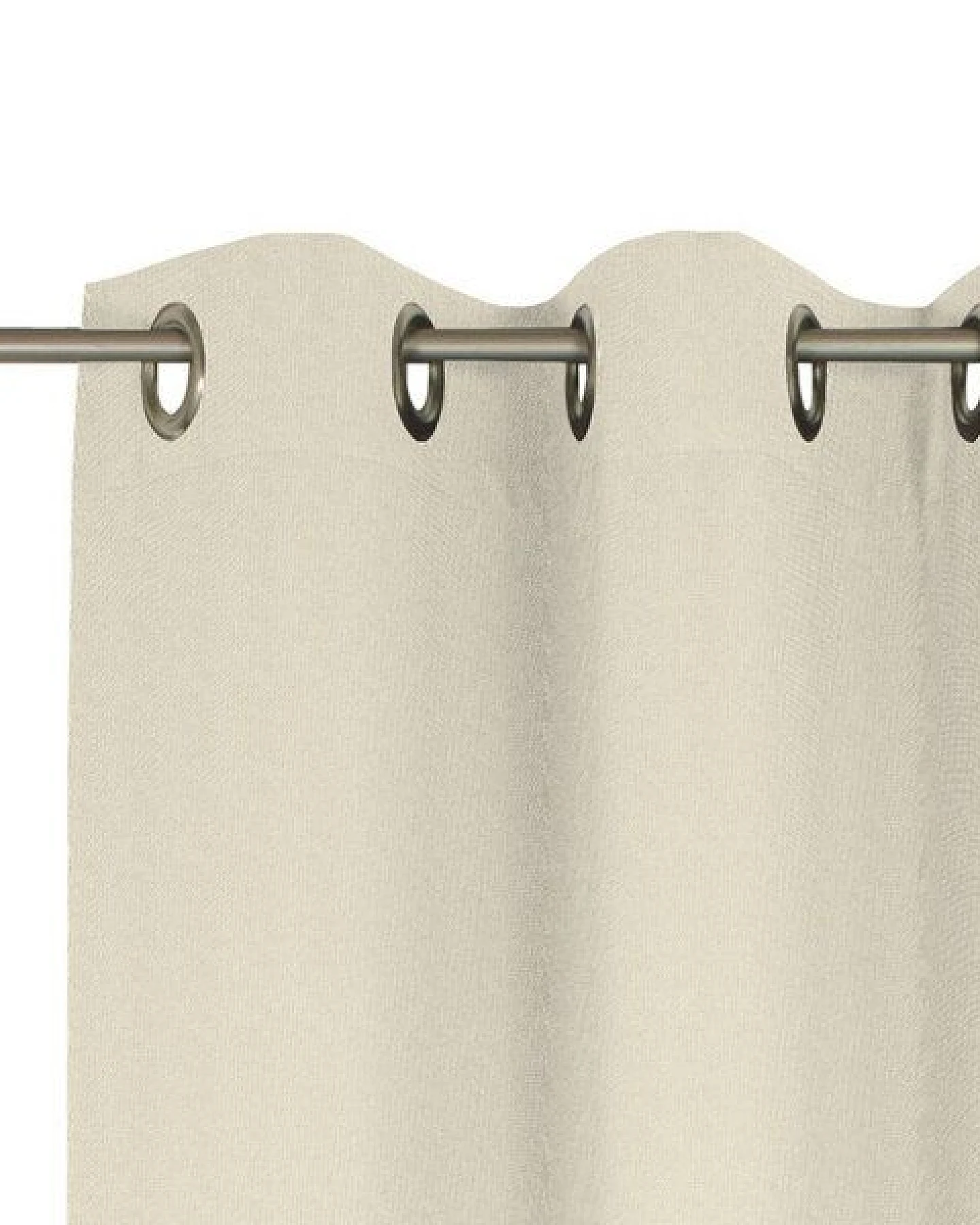 Nature by Adam Vorhang aus 100% Bio-Baumwolle - Made in Germany - Uni Collection – Ansicht 3