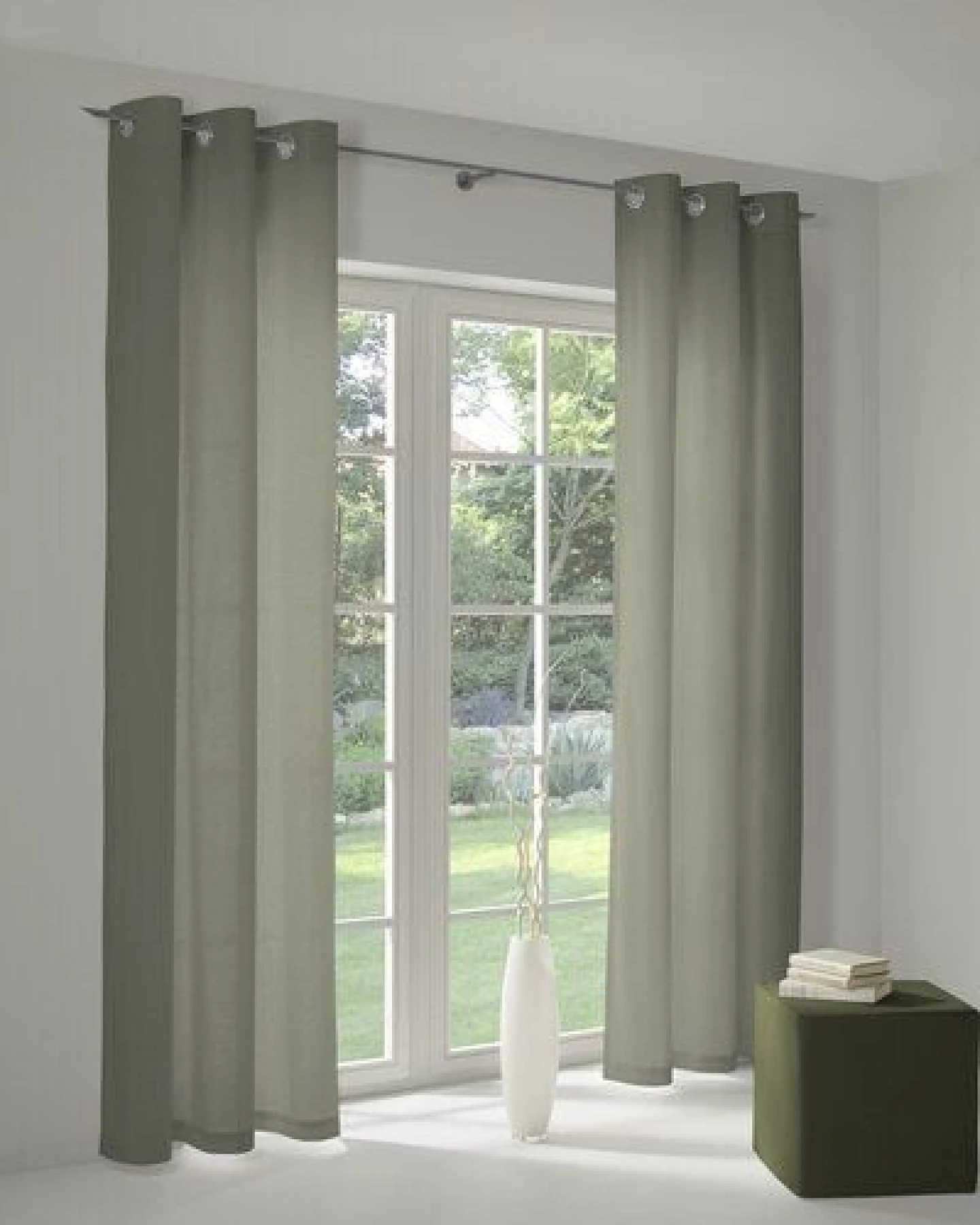 Nature by Adam Vorhang aus 100% Bio-Baumwolle - Made in Germany - Uni Collection – Ansicht 4