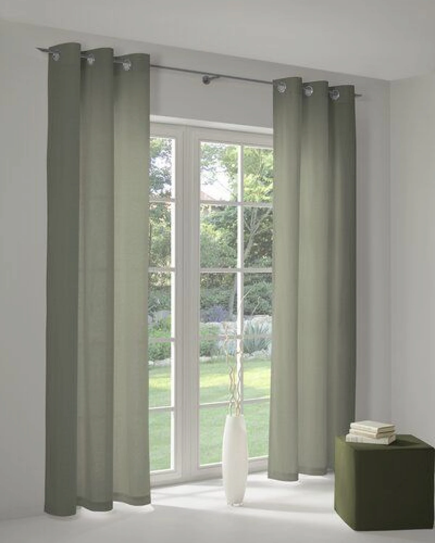 Nature by Adam Vorhang aus 100% Bio-Baumwolle - Made in Germany - Uni Collection – Ansicht 4