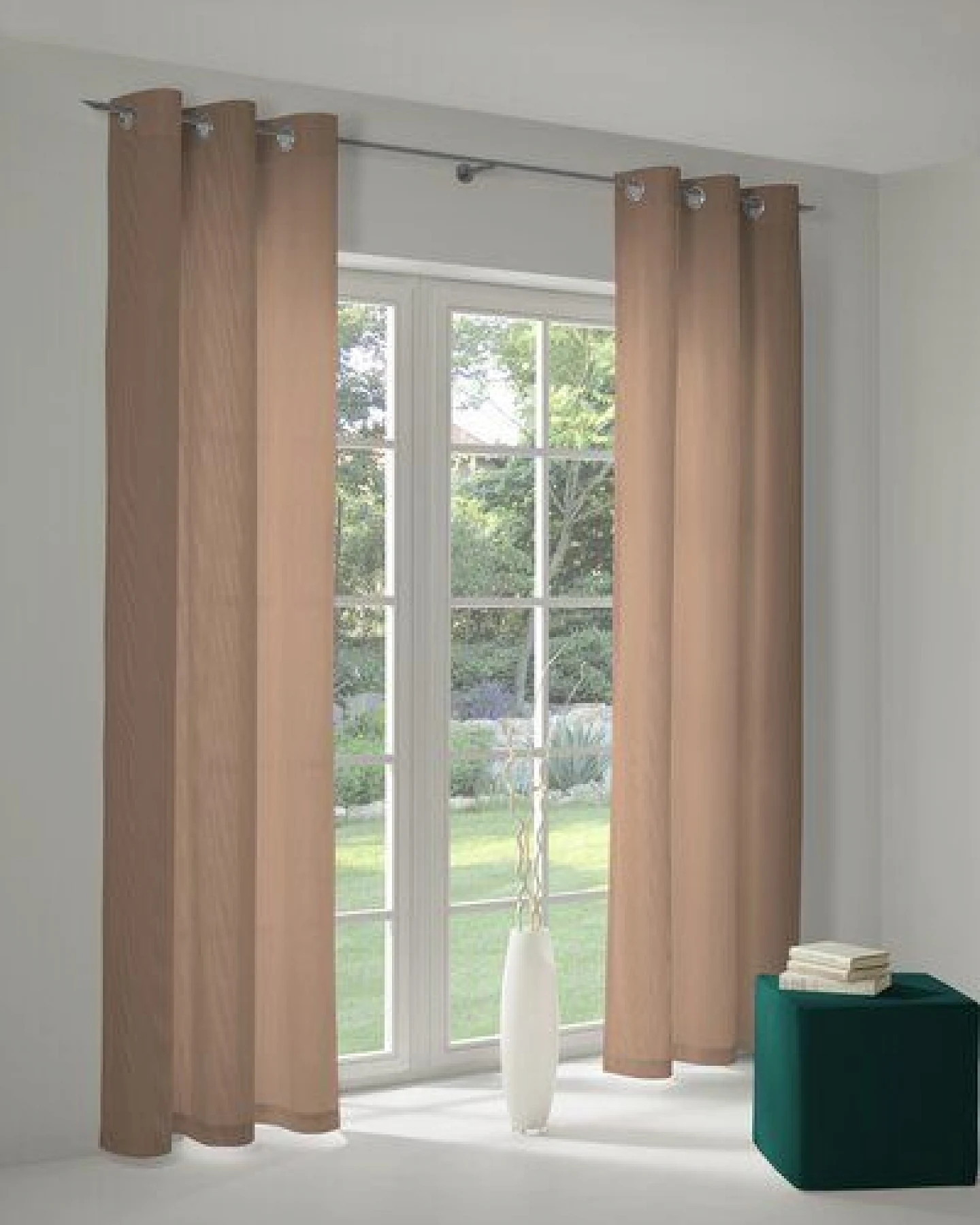 Nature by Adam Vorhang aus 100% Bio-Baumwolle - Made in Germany - Uni Collection – Ansicht 4