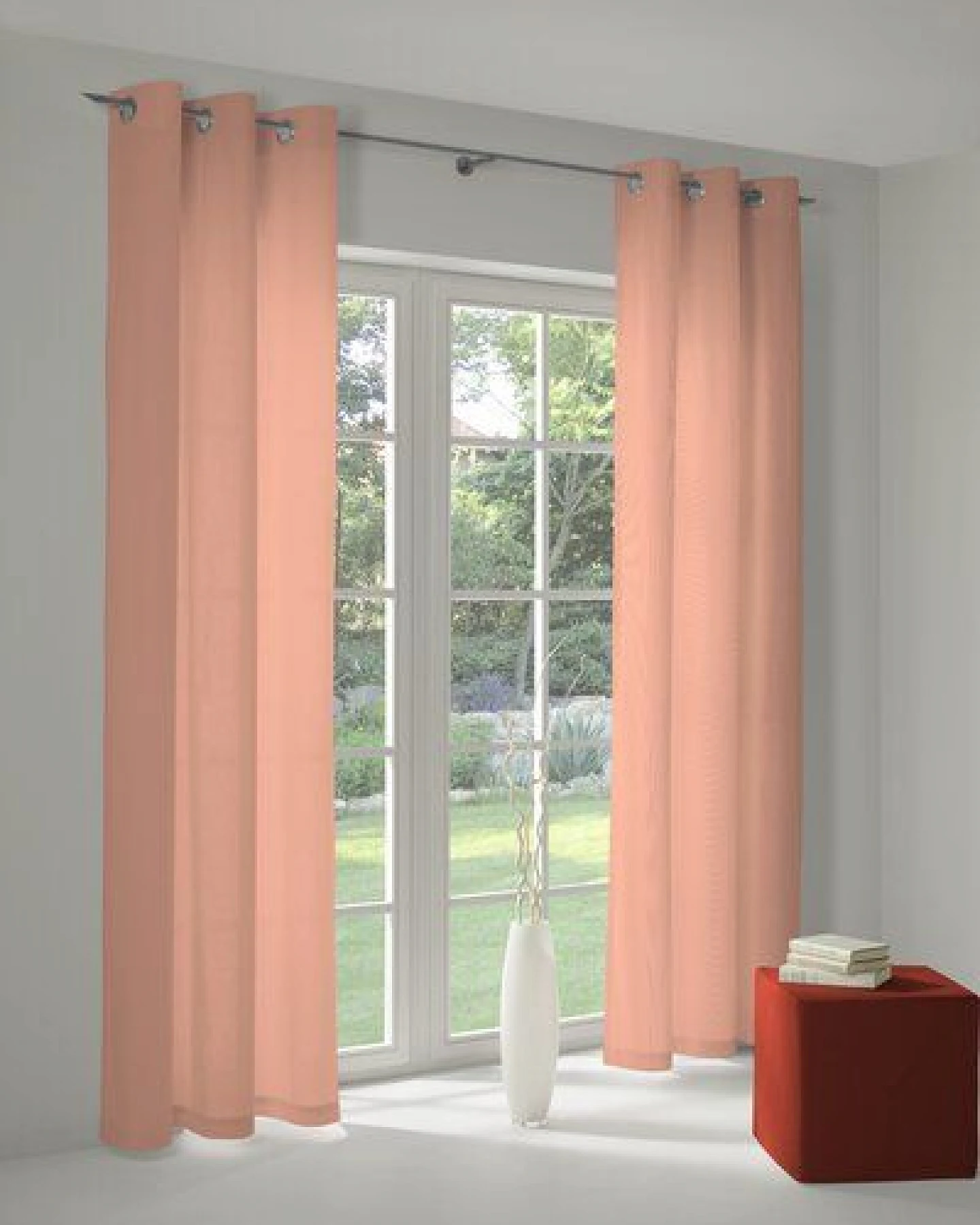 Nature by Adam Vorhang aus 100% Bio-Baumwolle - Made in Germany - Uni Collection – Ansicht 4
