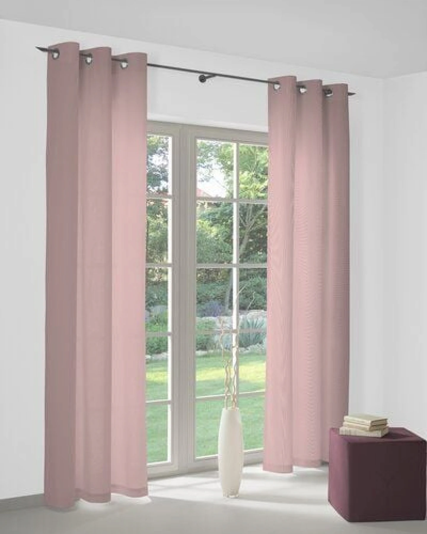 Nature by Adam Vorhang aus 100% Bio-Baumwolle - Made in Germany - Uni Collection – Ansicht 4