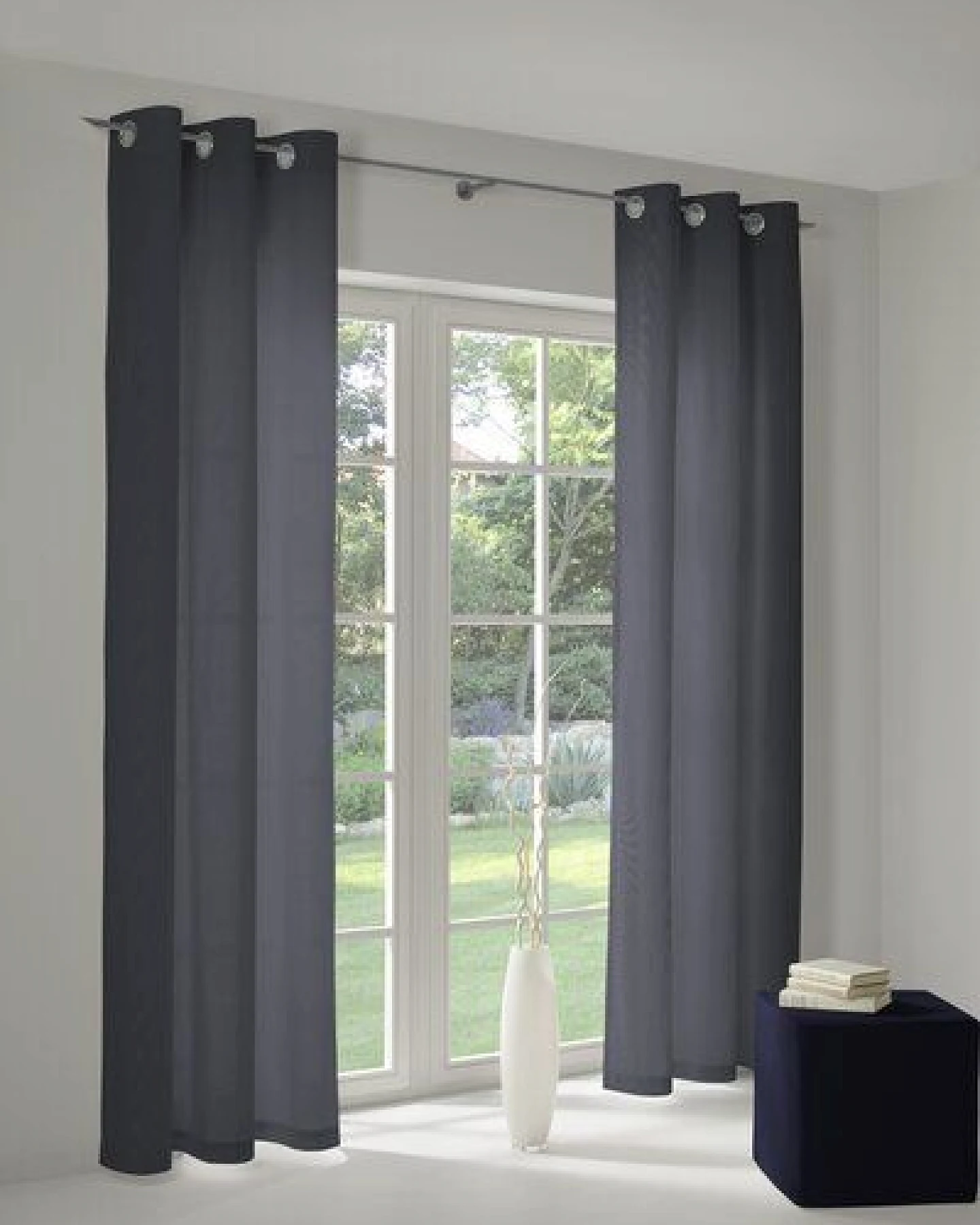 Nature by Adam Vorhang aus 100% Bio-Baumwolle - Made in Germany - Uni Collection – Ansicht 4