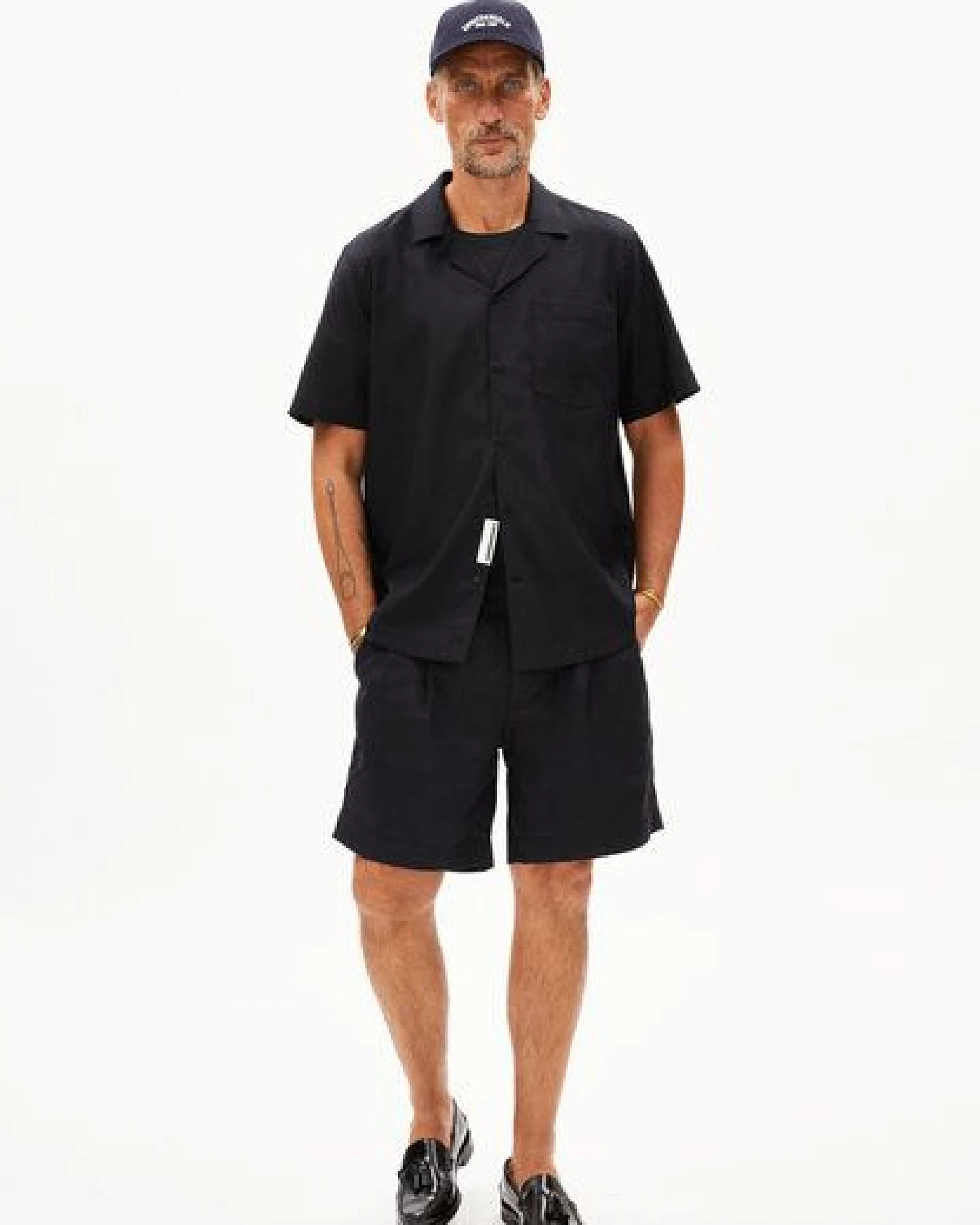 ARMEDANGELS LOVAAR PREMIUM Herren Hemd aus TENCEL Lyocell Mix – Ansicht 4