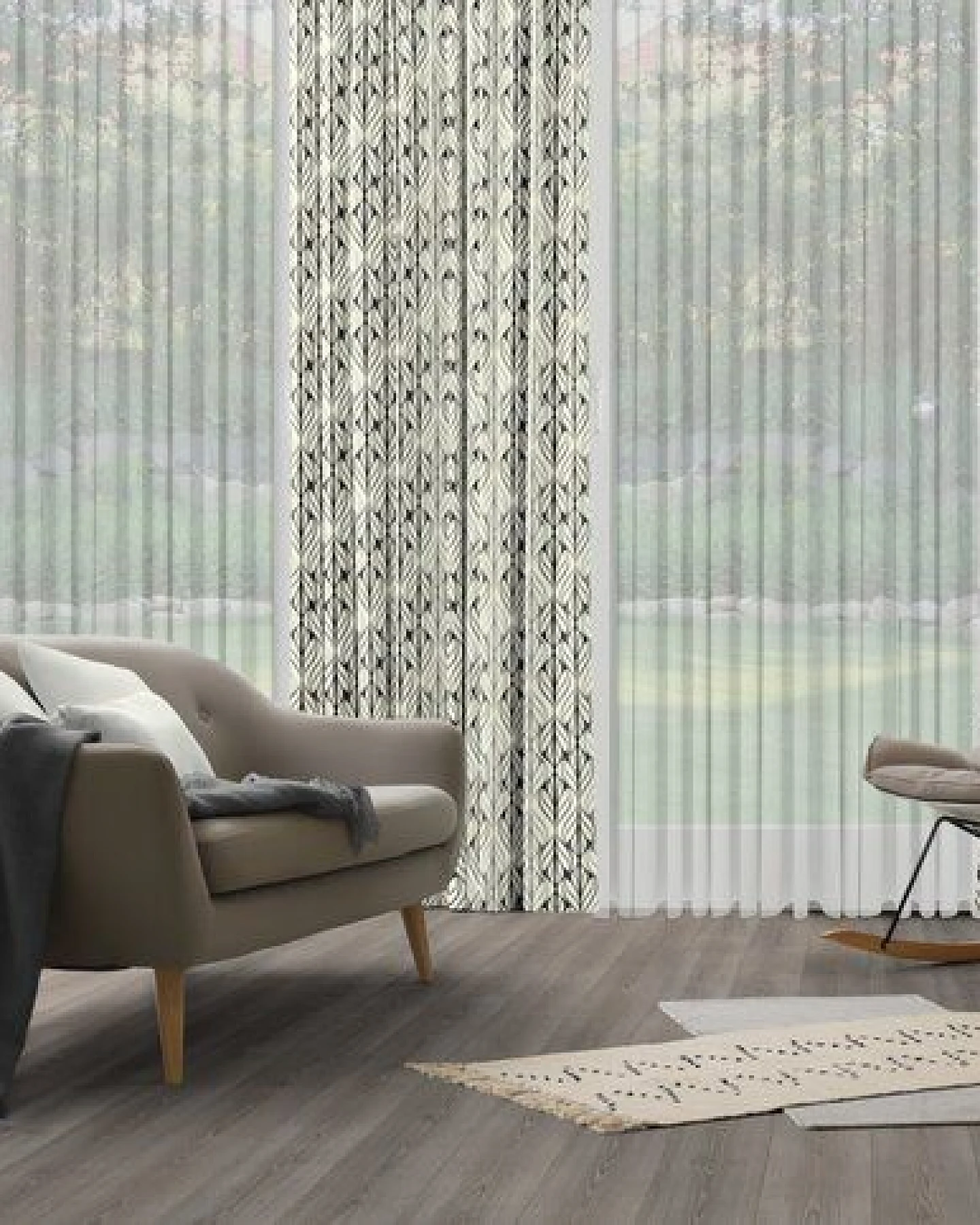 Nature by Adam Vorhang aus Leinen und Bio-Baumwolle - Made in Germany - Wave – Ansicht 4