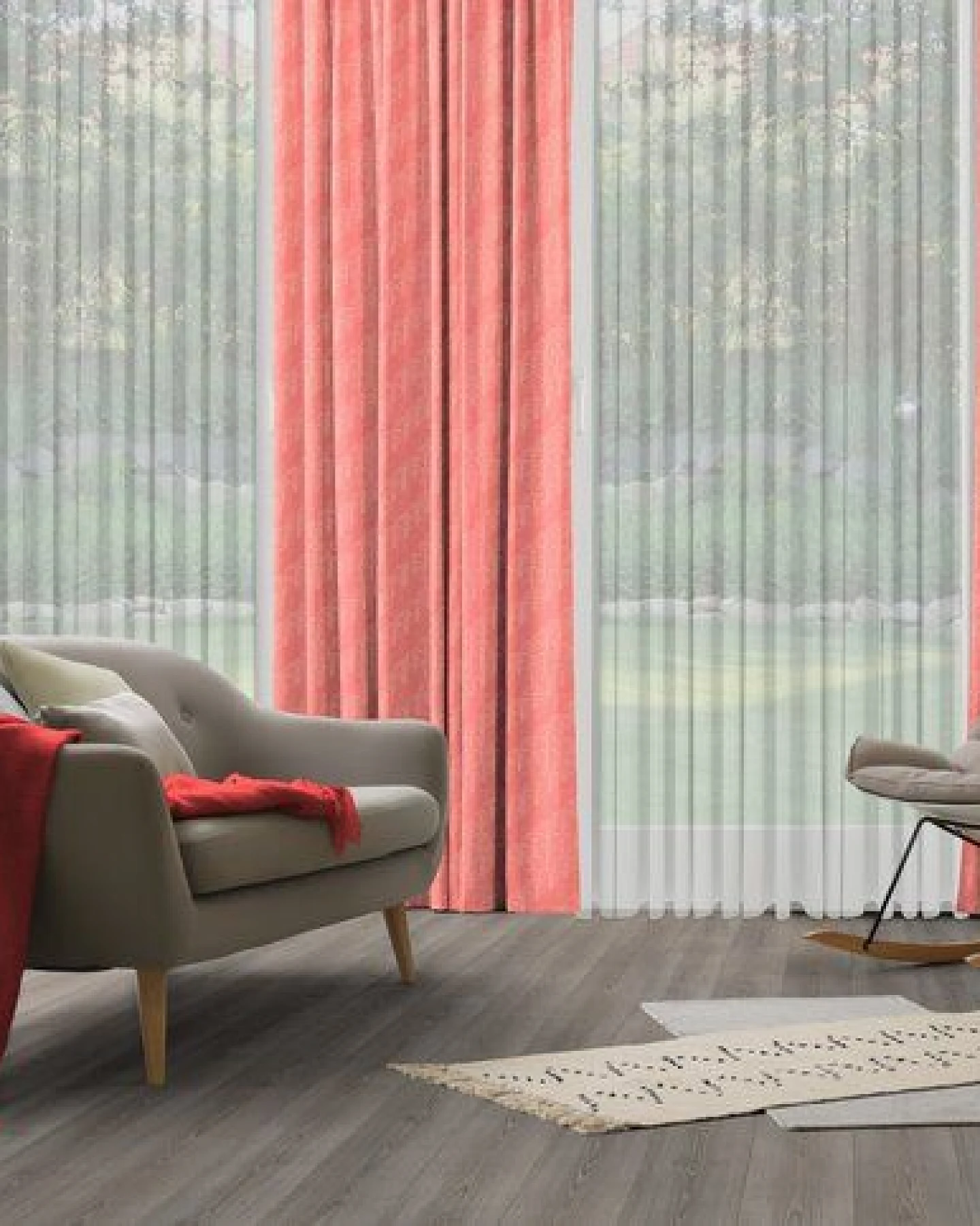 Nature by Adam Vorhang aus 100% Bio-Baumwolle - Made in Germany - Argentinian Criolla light – Ansicht 4