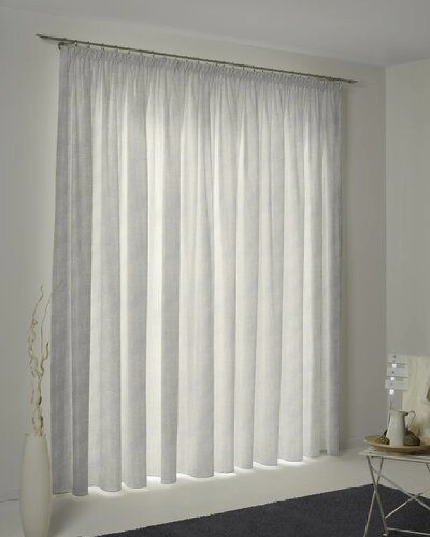 Nature by Adam Vorhang aus 100% Bio-Baumwolle - Made in Germany - Argentinian Criolla light – Ansicht 3