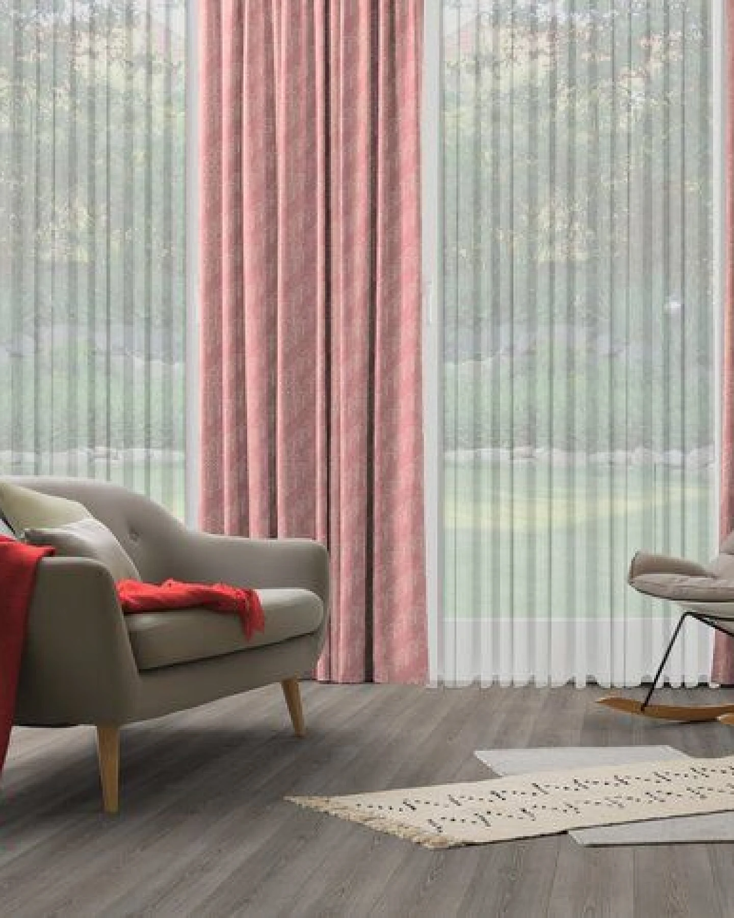 Nature by Adam Vorhang aus 100% Bio-Baumwolle - Made in Germany - Argentinian Criolla light – Ansicht 4