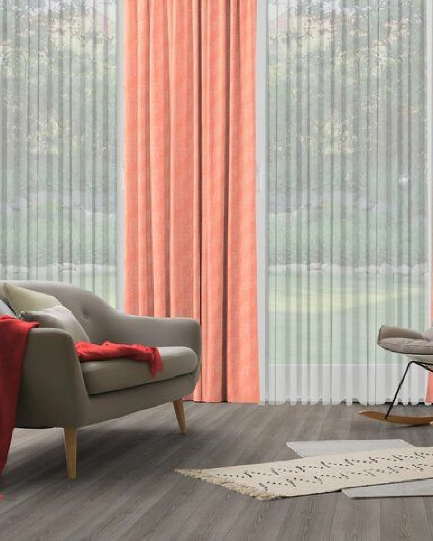 Nature by Adam Vorhang aus 100% Bio-Baumwolle - Made in Germany - Argentinian Criolla light – Ansicht 4