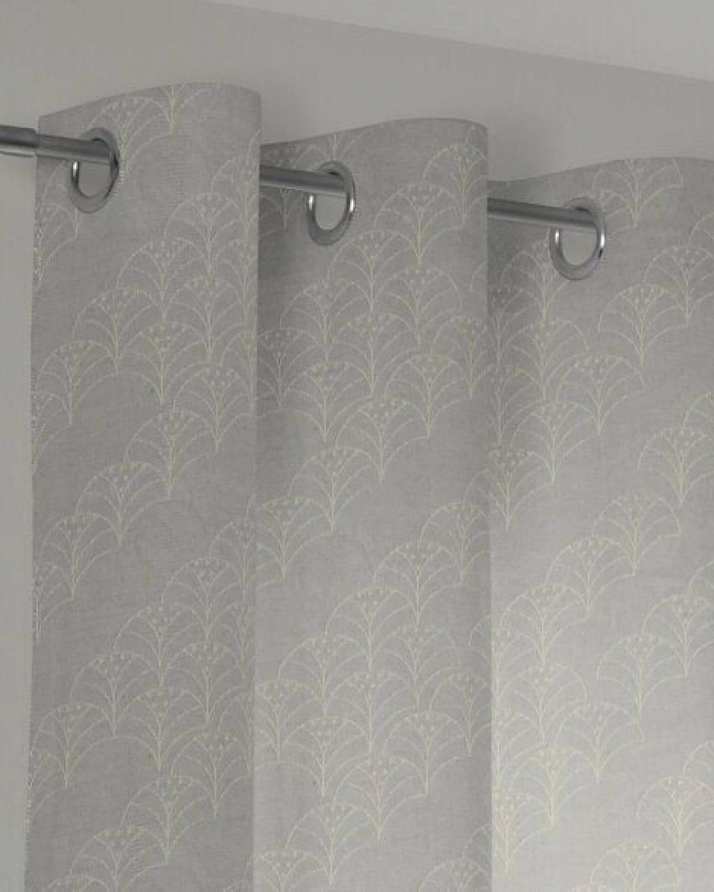 Nature by Adam Vorhang aus 100% Bio-Baumwolle - Made in Germany - Argentinian Criolla light – Ansicht 2