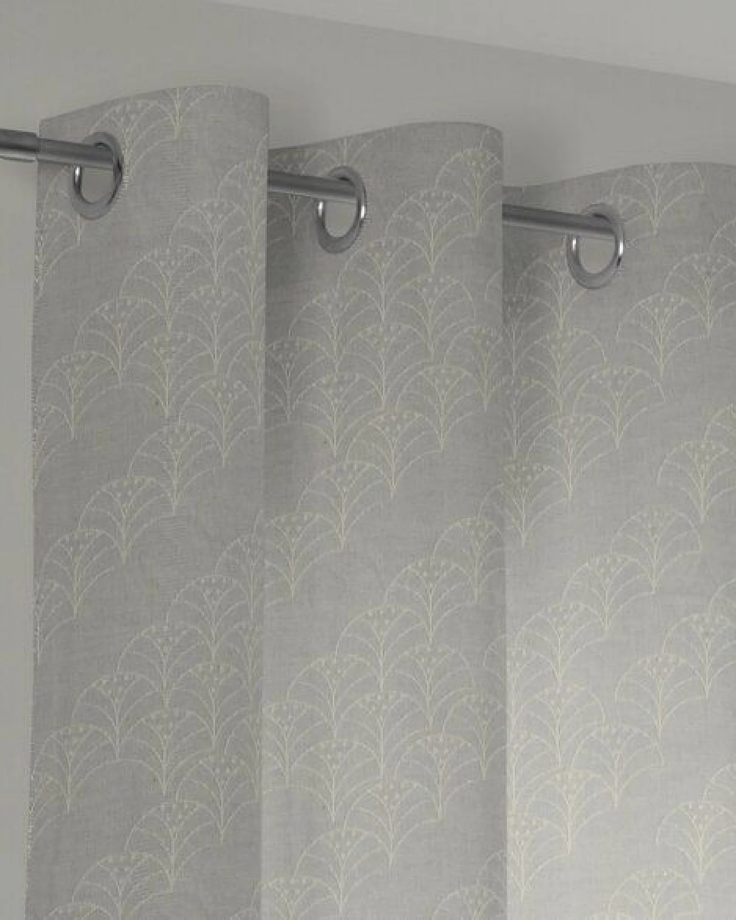 Nature by Adam Vorhang aus 100% Bio-Baumwolle - Made in Germany - Argentinian Criolla light – Ansicht 2