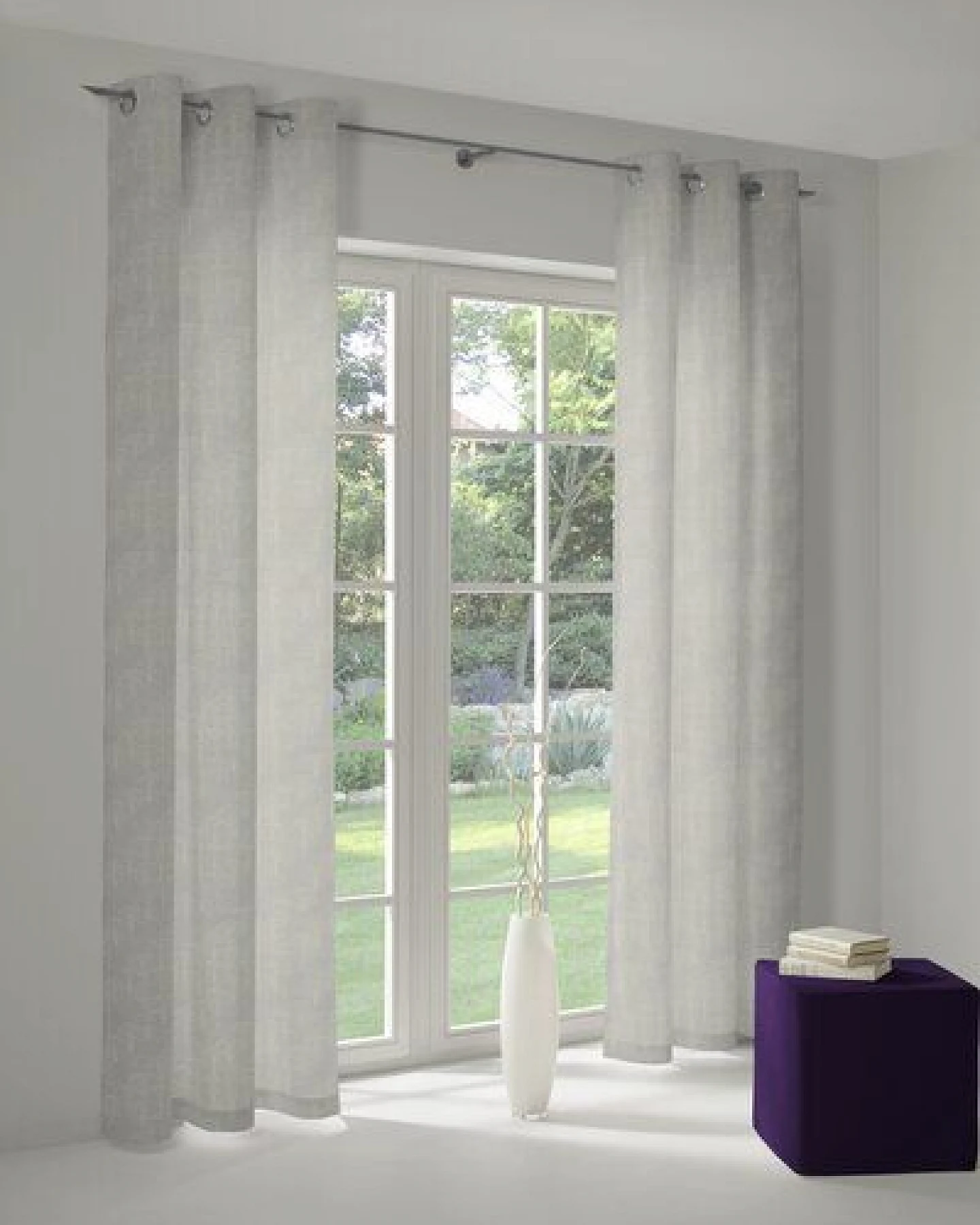 Nature by Adam Vorhang aus 100% Bio-Baumwolle - Made in Germany - Argentinian Criolla light – Ansicht 3