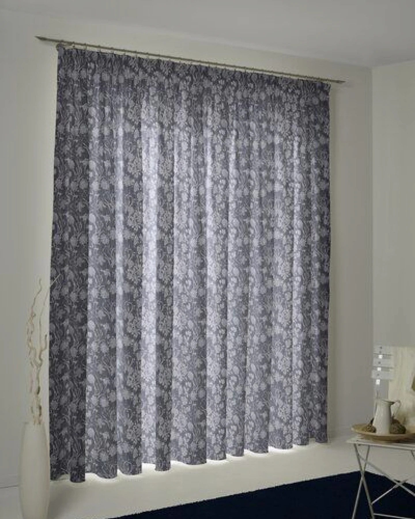 Nature by Adam Vorhang aus 100% Bio-Baumwolle - Made in Germany - Flower Cuveé Light – Ansicht 4