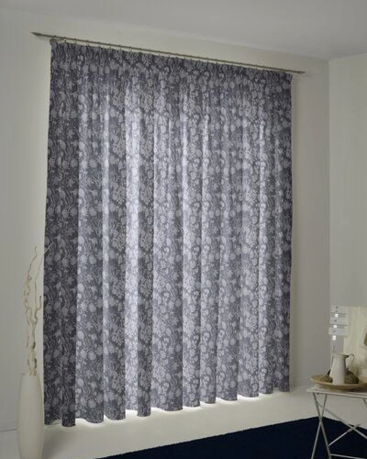 Nature by Adam Vorhang aus 100% Bio-Baumwolle - Made in Germany - Flower Cuveé Light – Ansicht 4
