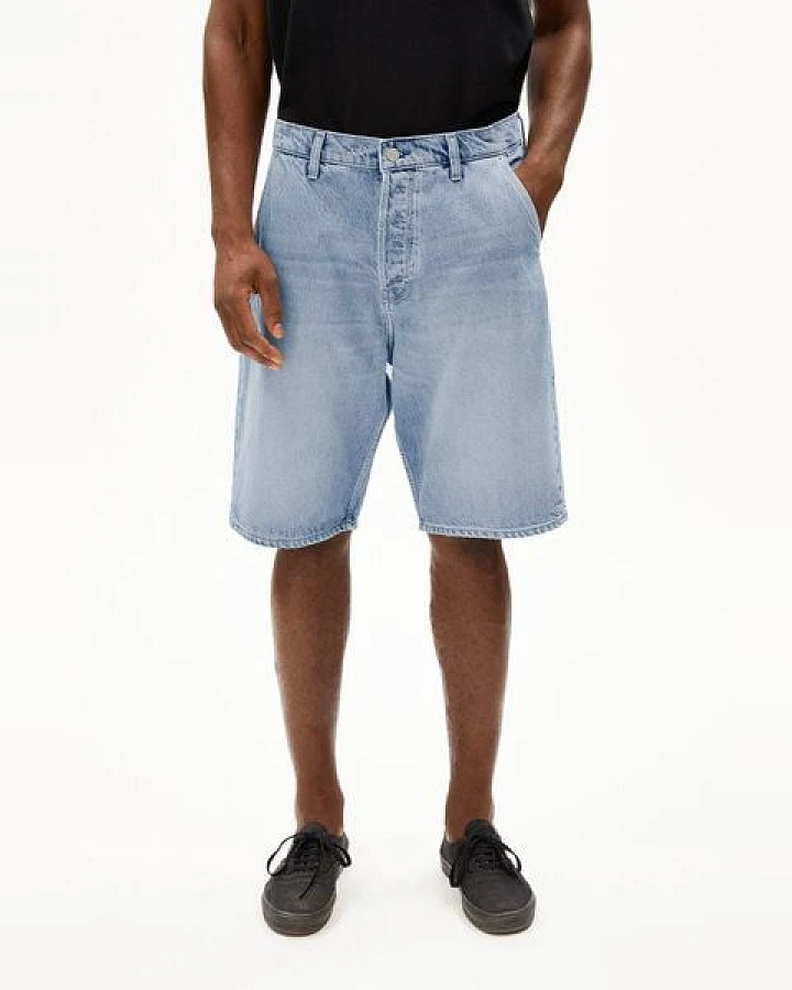 ARMEDANGELS KEAAN Herren Jeans Shorts aus Bio-Baumwoll Mix