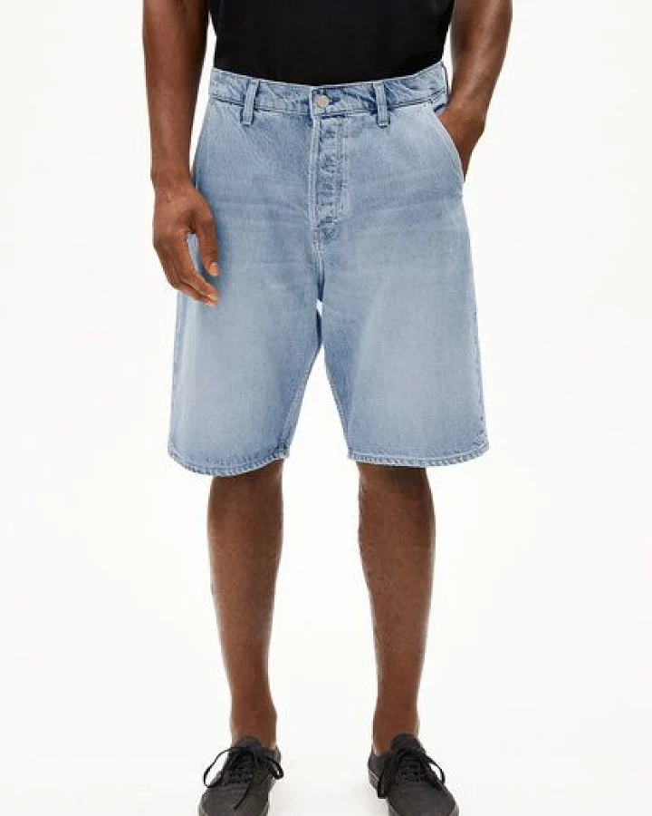 ARMEDANGELS KEAAN Herren Jeans Shorts aus Bio-Baumwoll Mix