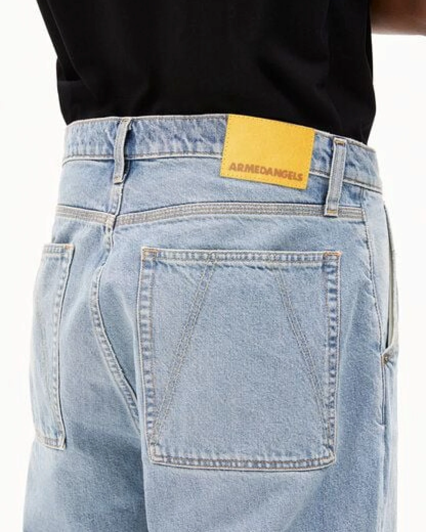 ARMEDANGELS KEAAN Herren Jeans Shorts aus Bio-Baumwoll Mix – Ansicht 3