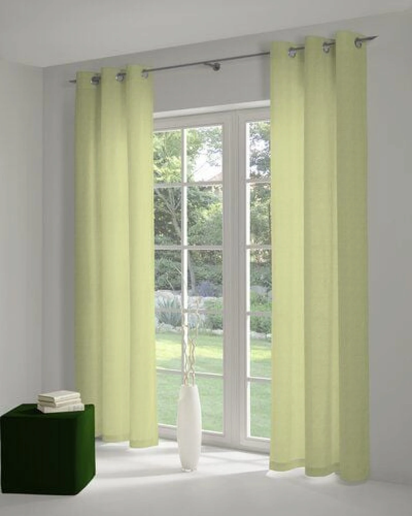 Nature by Adam Vorhang aus 100% Bio-Baumwolle - Made in Germany - Graphic Ventus light – Ansicht 4