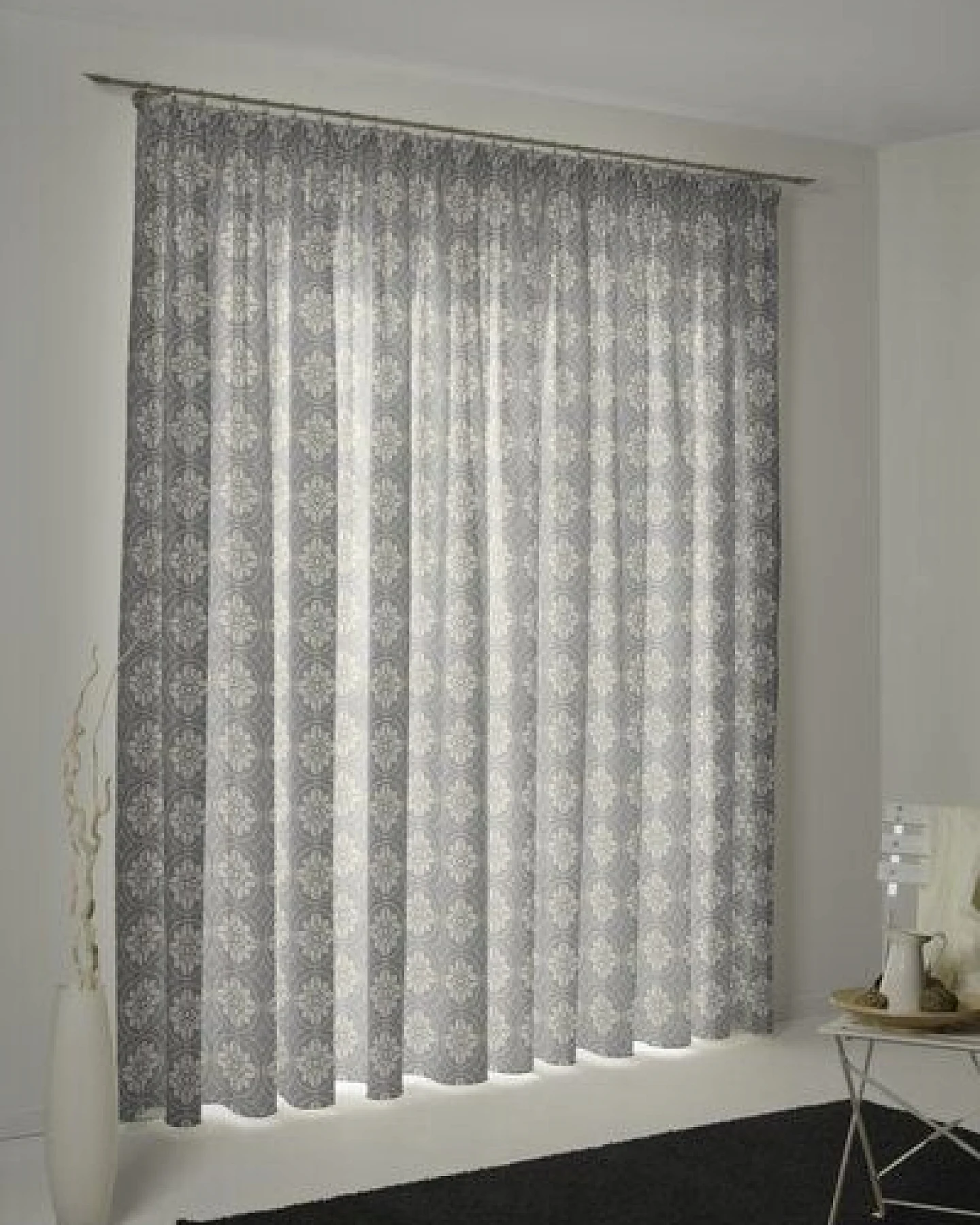 Nature by Adam Vorhang aus 100% Bio-Baumwolle - Made in Germany - Romantic Puligny Light – Ansicht 4