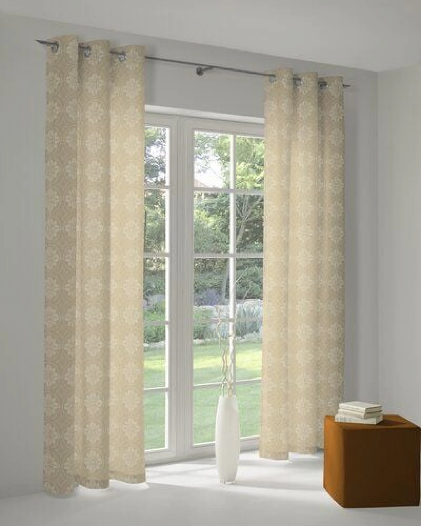 Nature by Adam Vorhang aus 100% Bio-Baumwolle - Made in Germany - Romantic Puligny Light – Ansicht 4