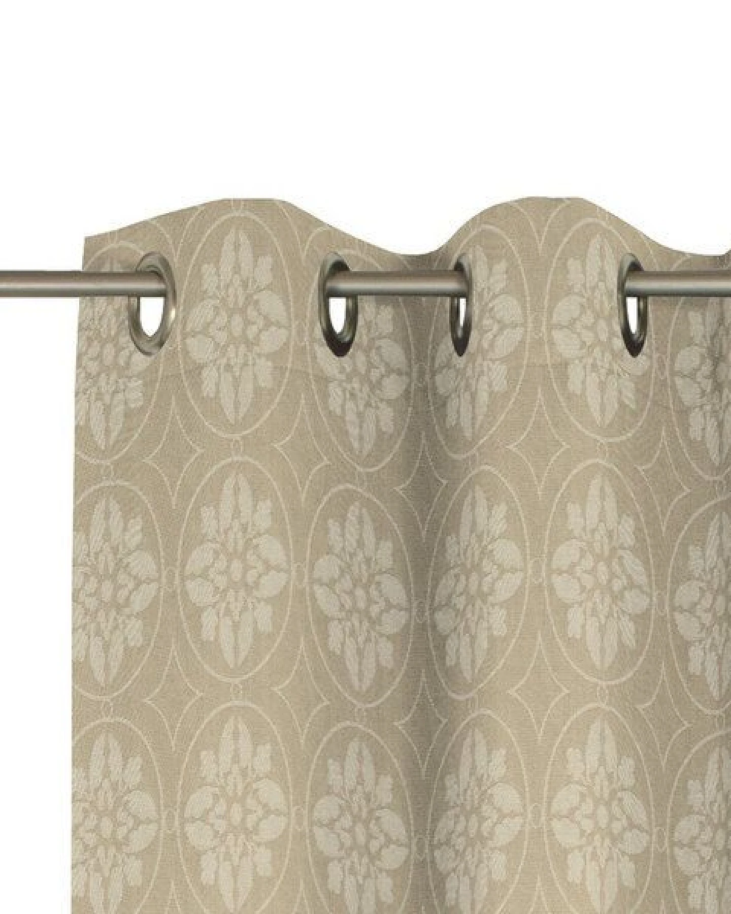 Nature by Adam Vorhang aus 100% Bio-Baumwolle - Made in Germany - Romantic Puligny Light – Ansicht 3