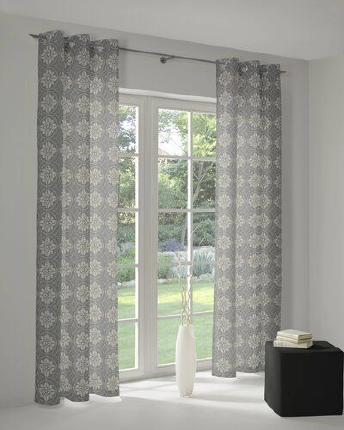 Nature by Adam Vorhang aus 100% Bio-Baumwolle - Made in Germany - Romantic Puligny Light – Ansicht 4