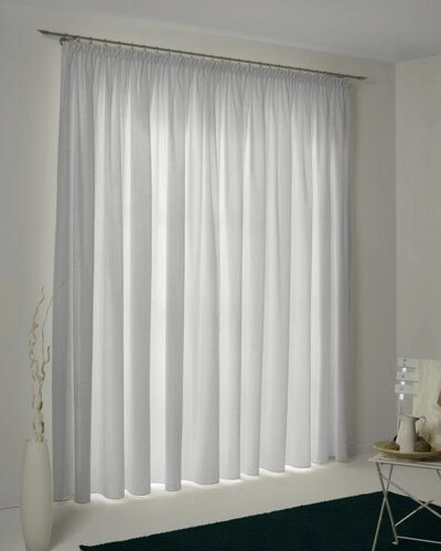 Nature by Adam Vorhang aus 100% Bio-Baumwolle - Made in Germany - Uni Collection light – Ansicht 4