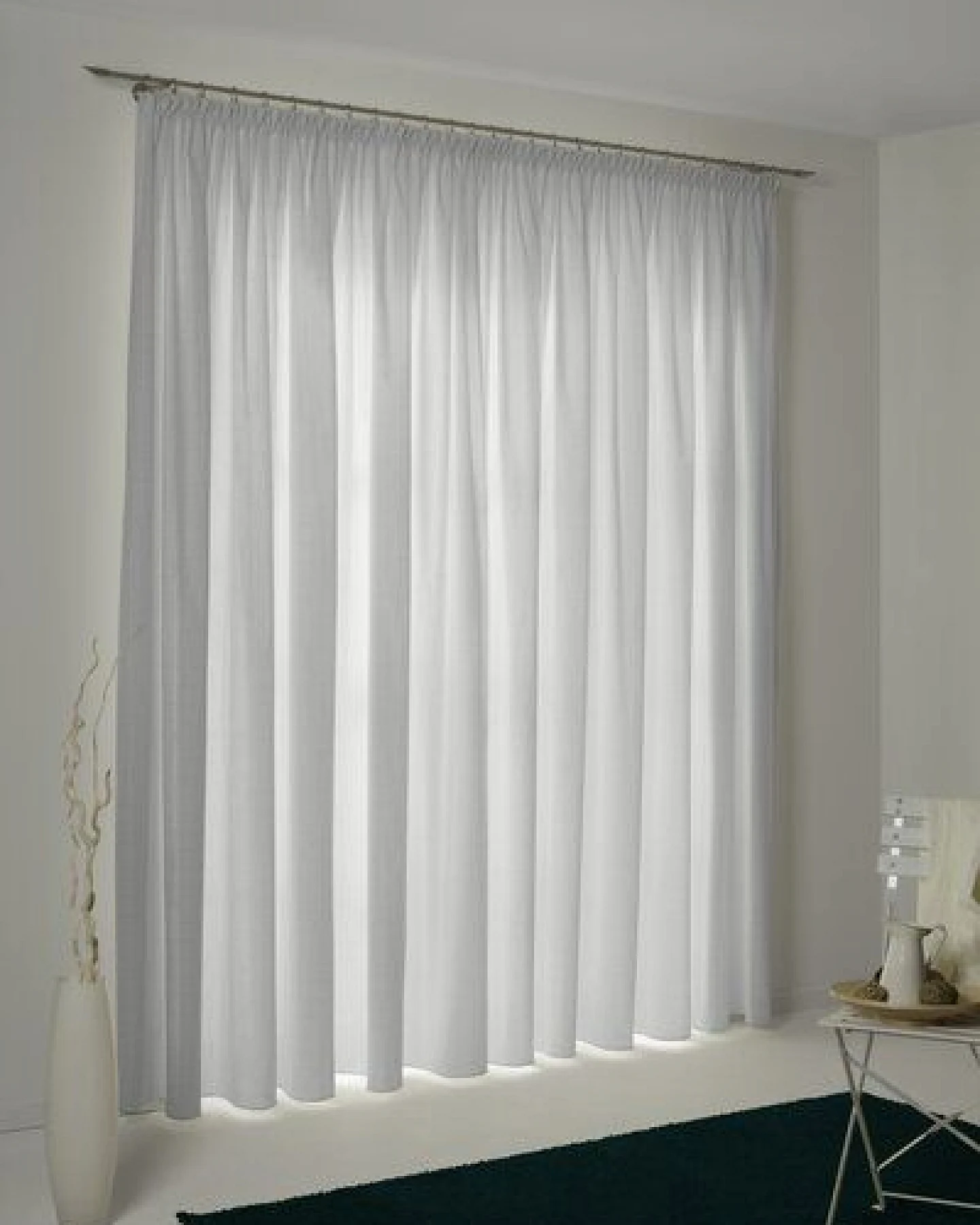 Nature by Adam Vorhang aus 100% Bio-Baumwolle - Made in Germany - Uni Collection light – Ansicht 4