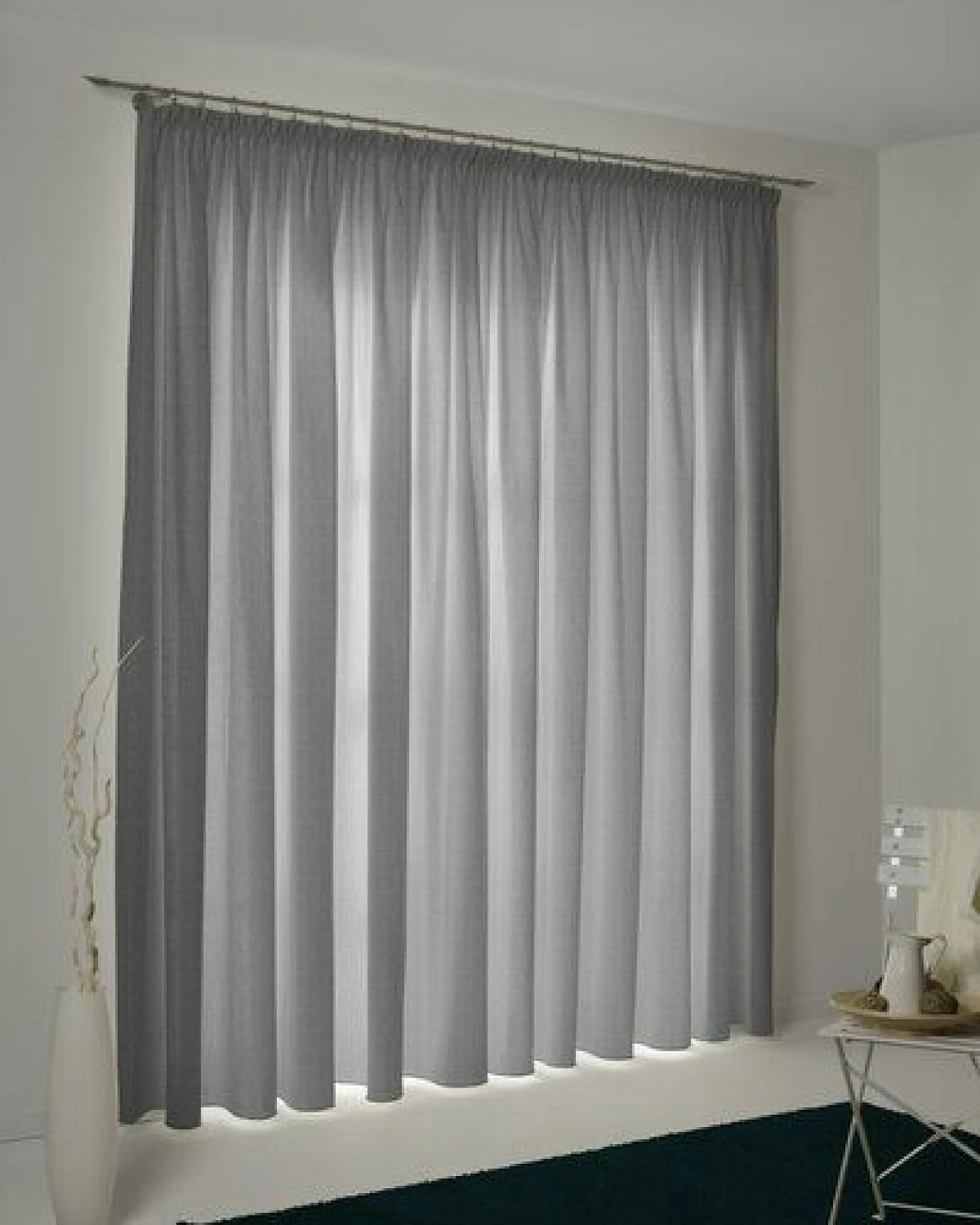 Nature by Adam Vorhang aus 100% Bio-Baumwolle - Made in Germany - Uni Collection light – Ansicht 4