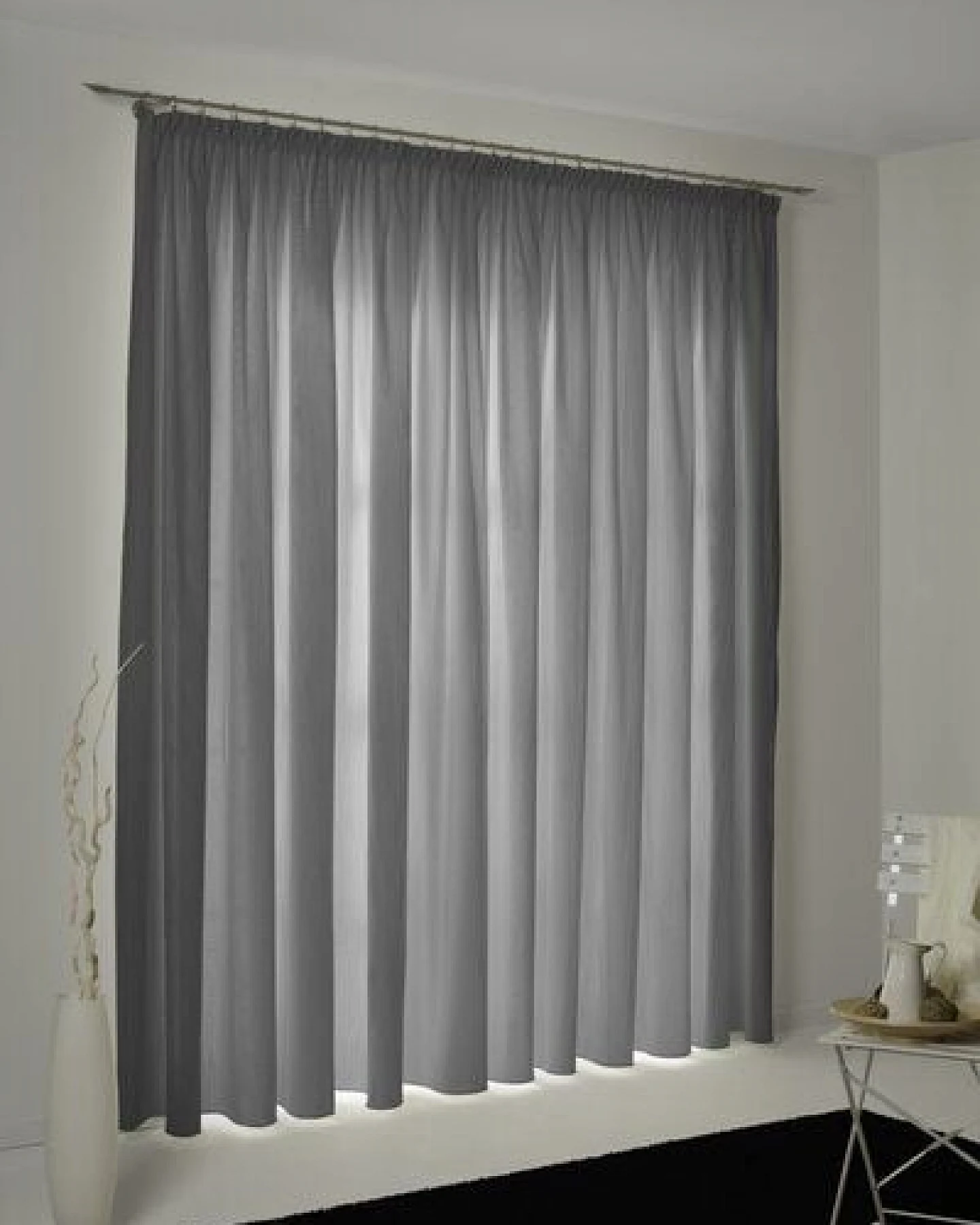 Nature by Adam Vorhang aus 100% Bio-Baumwolle - Made in Germany - Uni Collection light – Ansicht 4