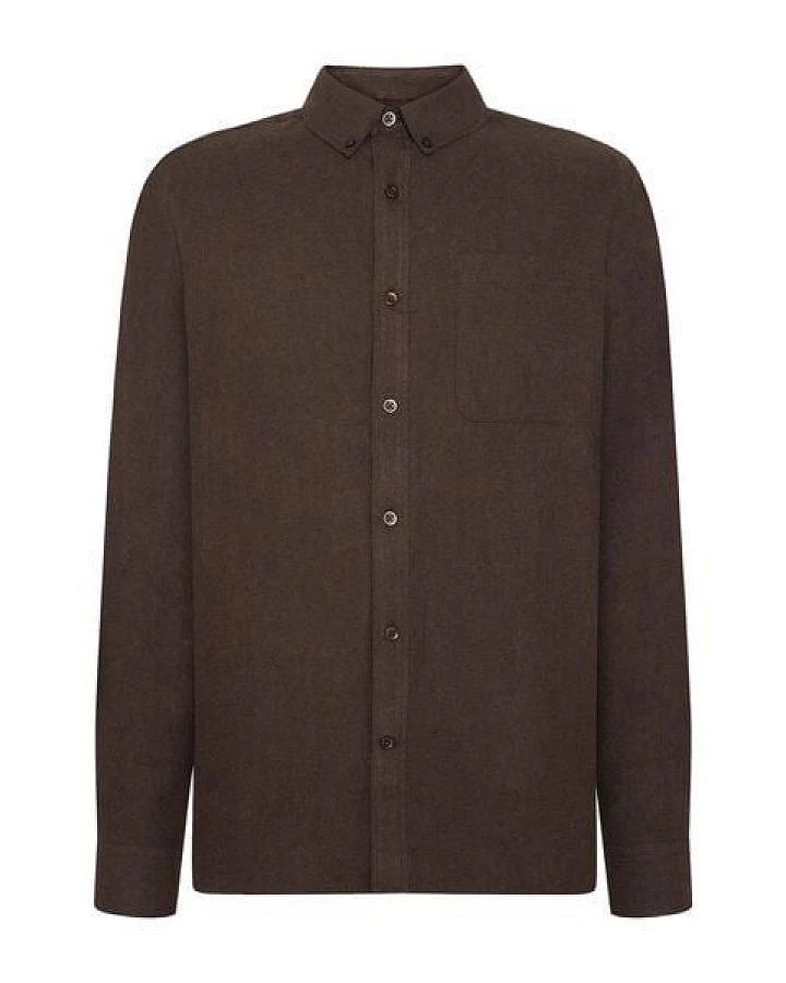 KnowledgeCotton Apparel Flanell-Hemd Regular Fit