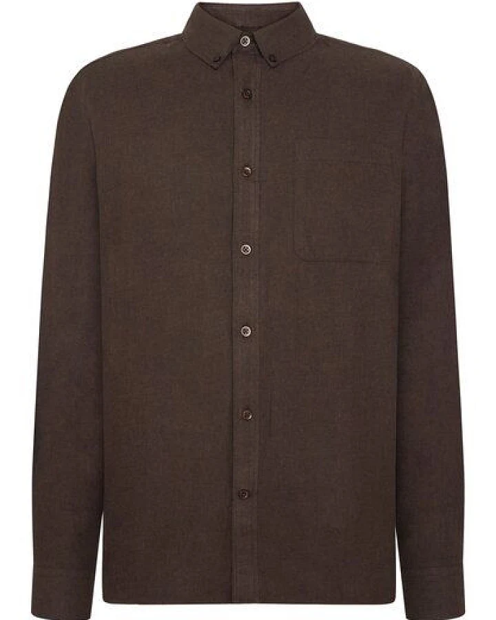 KnowledgeCotton Apparel Flanell-Hemd Regular Fit