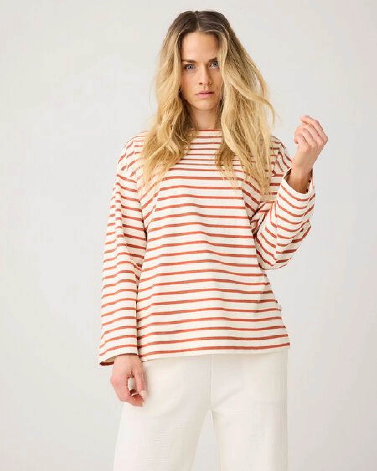 KnowledgeCotton Apparel Longsleeve Stripes – Ansicht 3