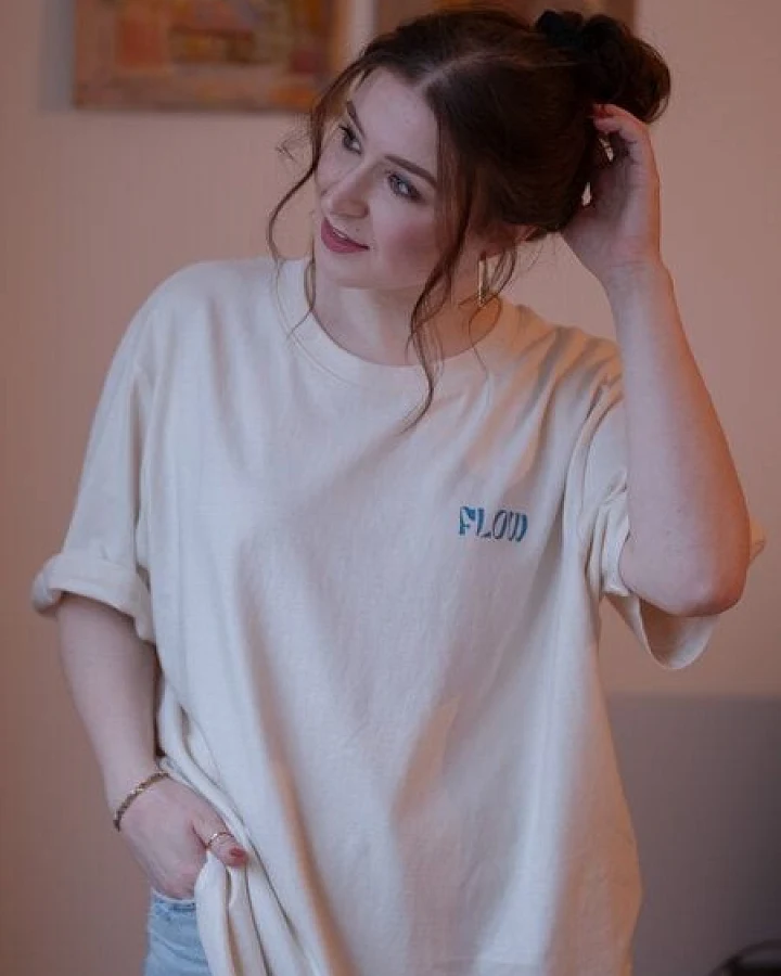 LITSCHI DESIGNS RELAXED SHIRT 'FLOW' AUS UNGEBLEICHTER BIOBAUMWOLLE
