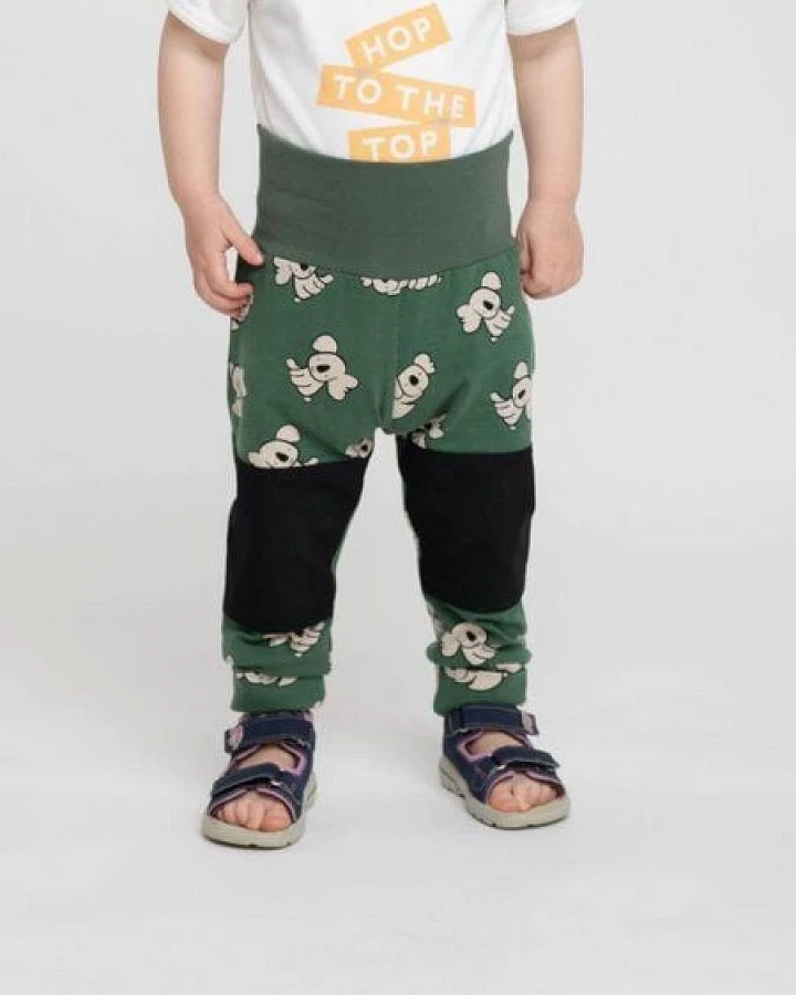 Babbily Mitwachsende Leggings, verstellbar, Bio