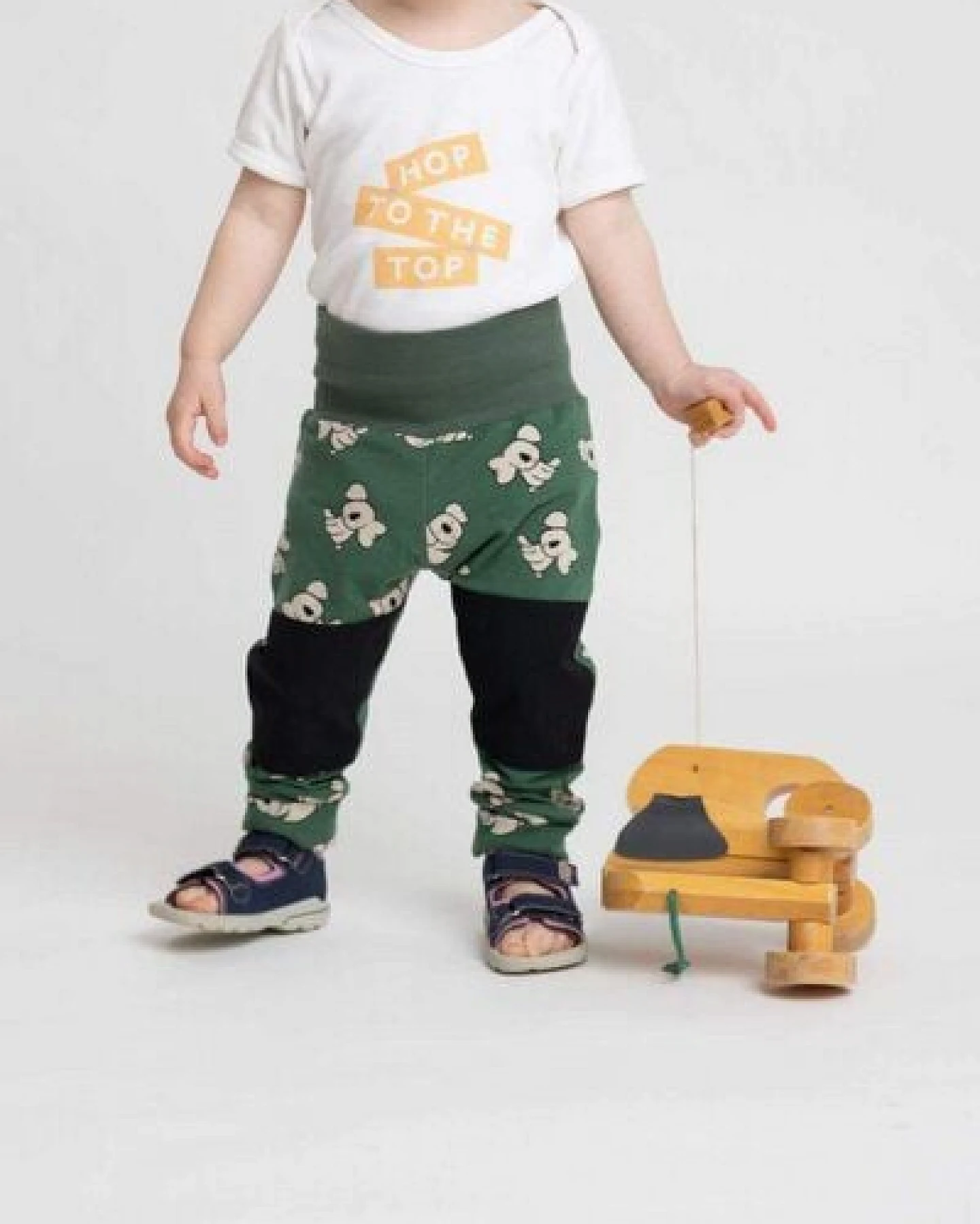 Babbily Mitwachsende Leggings, verstellbar, Bio – Ansicht 2