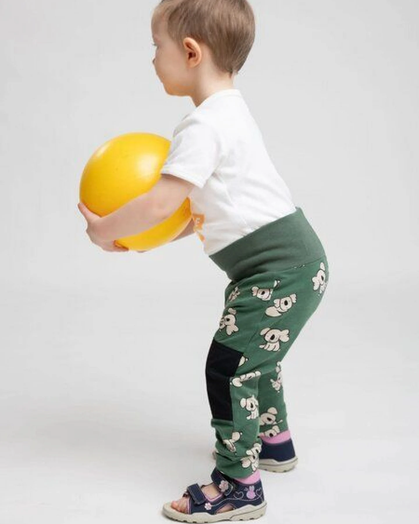 Babbily Mitwachsende Leggings, verstellbar, Bio – Ansicht 3